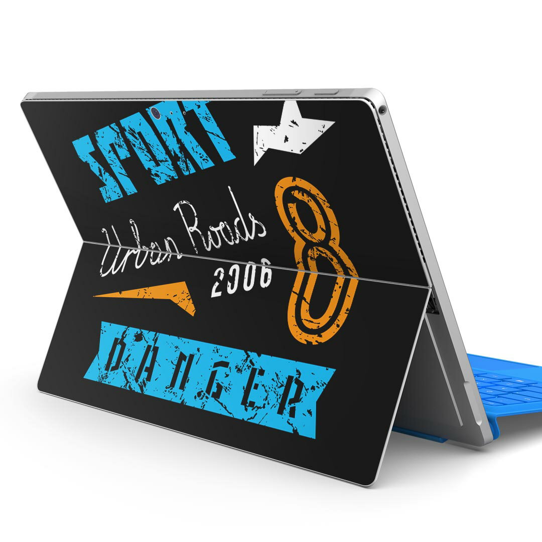 Surface Pro7 (2019) Pro6 Pro2017 pro4 用 スキンシール igsticker サーフェス ノートブック ノートパソコン カバー ケース フィルム ステッカー アクセサリー 保護 016235 ポスター　かっこいい