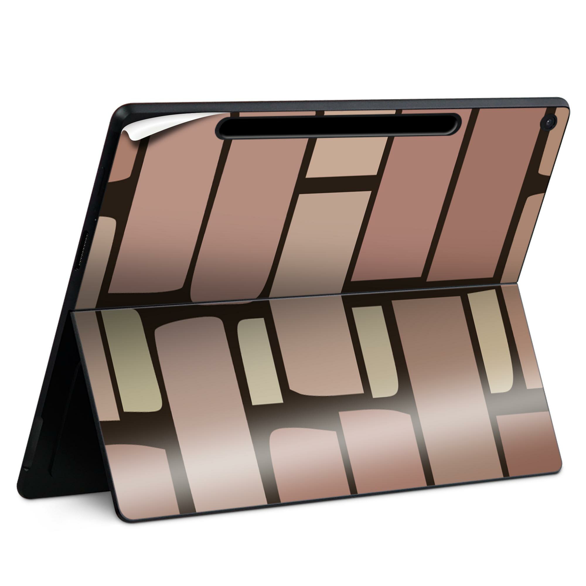 Surface Pro 12 インチ (2025) 用 スキンシール 全面スキンシール フル SurfacePro12 用 背面 底 ステ..