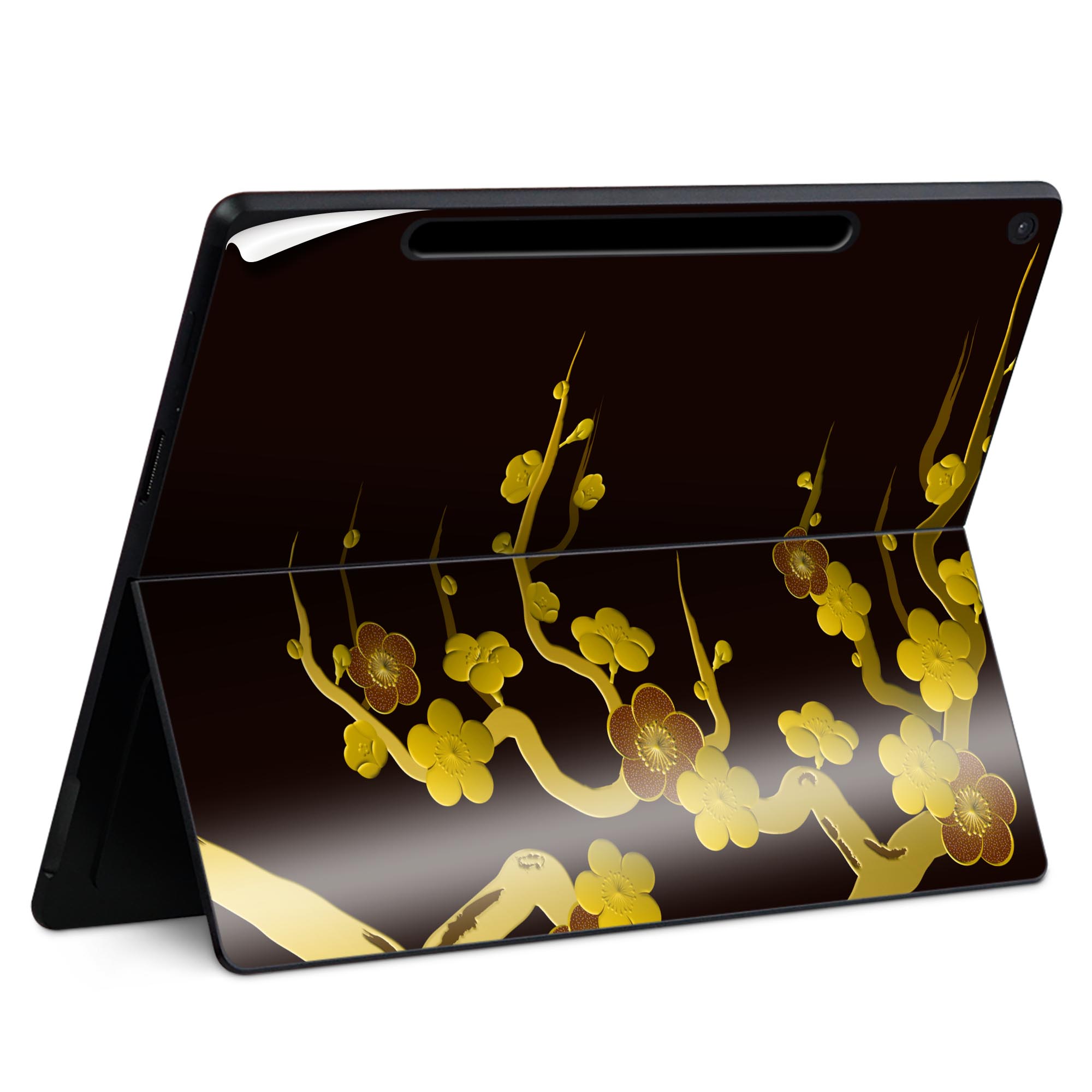 Surface Pro 12 インチ (2025) 用 スキンシール 全面スキンシール フル SurfacePro12 用 背面 底 ステ..