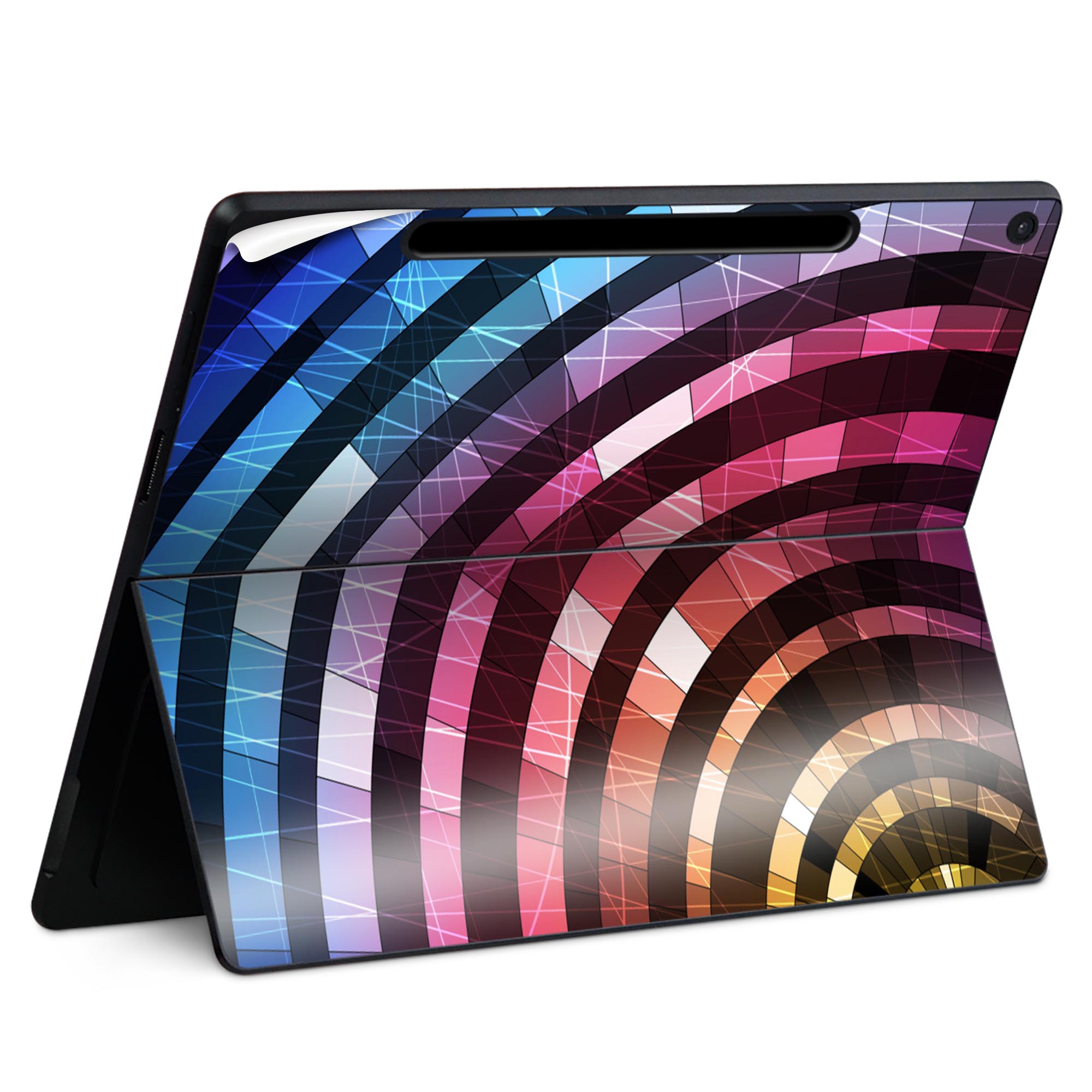 Surface Pro 12 インチ (2025) 用 スキンシール 全面スキンシール フル SurfacePro12 用 背面 底 ステ..