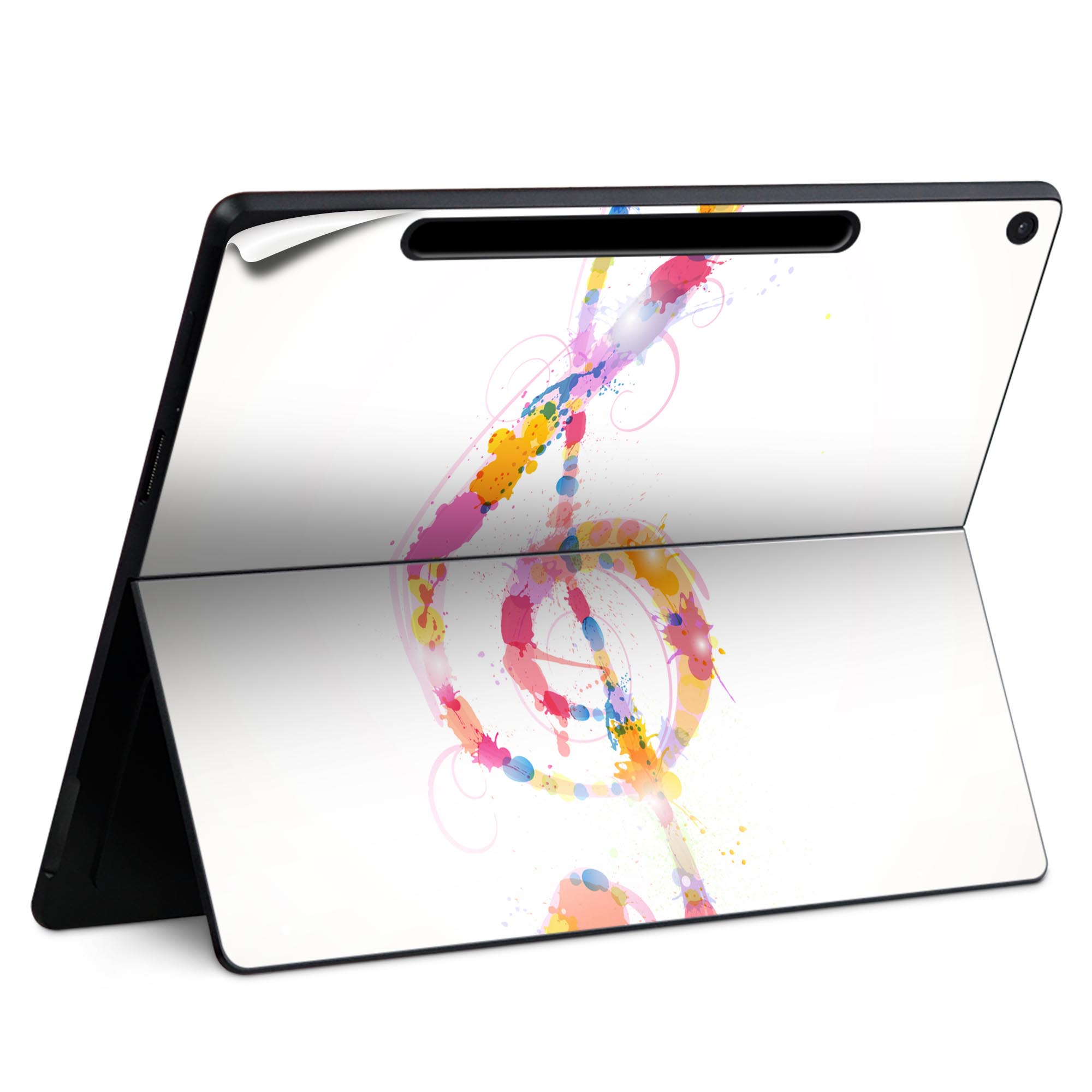 商品特徴・貼るだけでかんたん着せ替え、Surfac Pro 12インチ(2025) 共通対応デザインスキンシール・高精細プリントで写真と遜色のない仕上がり！半光沢シートでしっとりツヤのある表現力・ちょっとしたすり傷からSurface本体を保...