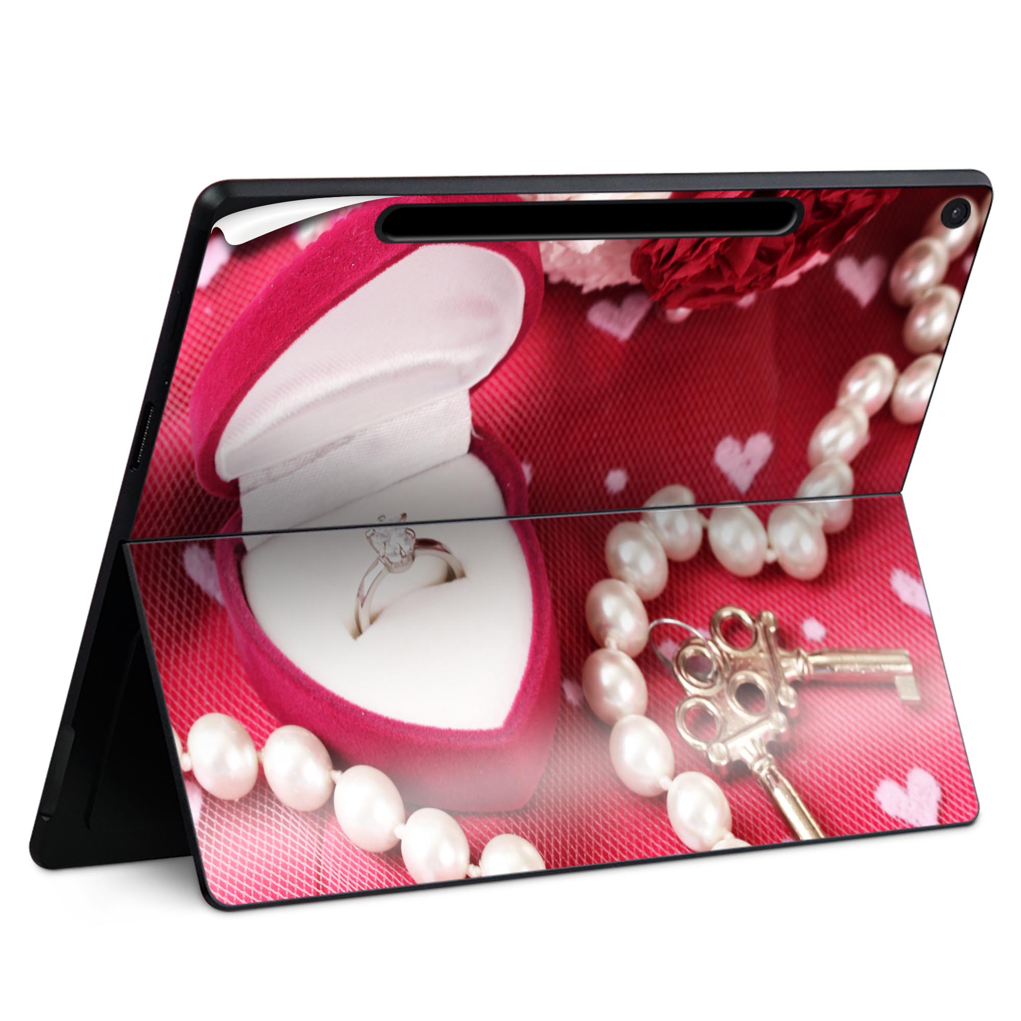 Surface Pro 12 インチ (2025) 用 スキンシール 全面スキンシール フル SurfacePro12 用 背面 底 ステ..