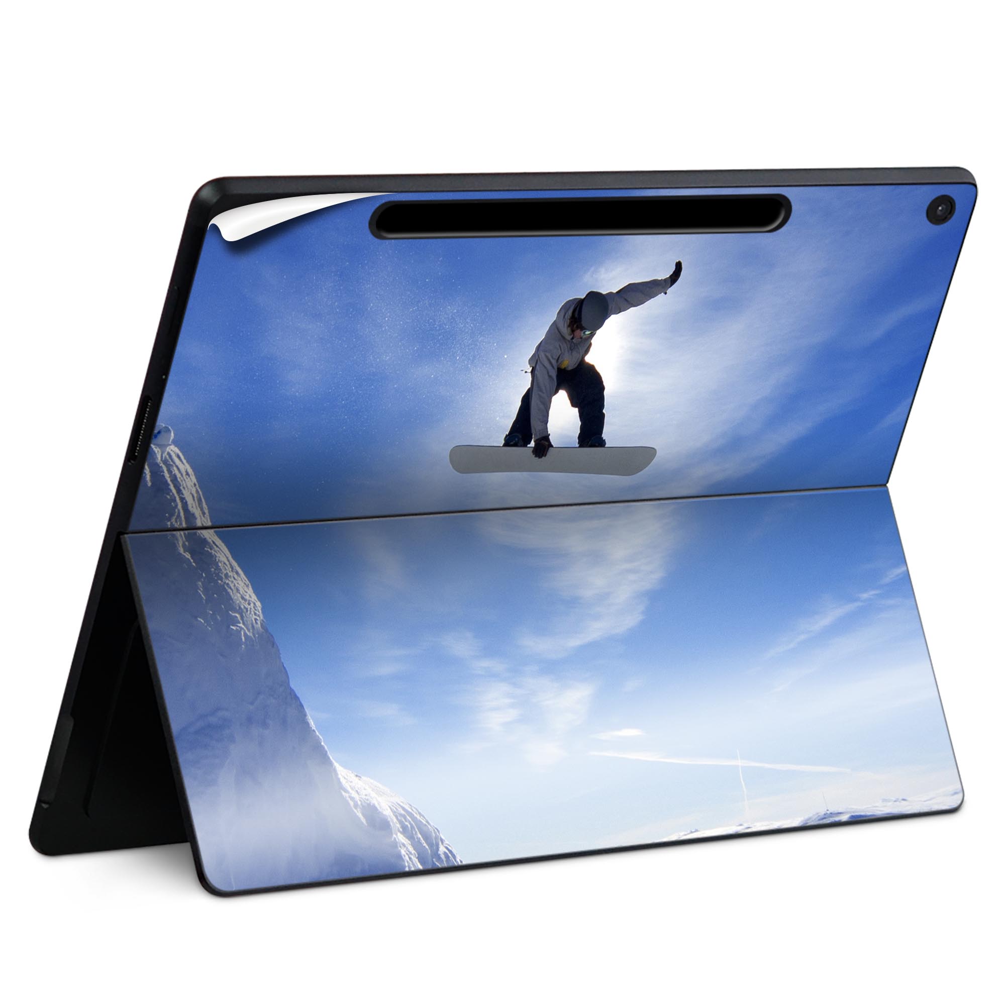 Surface Pro 12 インチ (2025) 用 スキンシール 全面スキンシール フル SurfacePro12 用 背面 底 ステ..