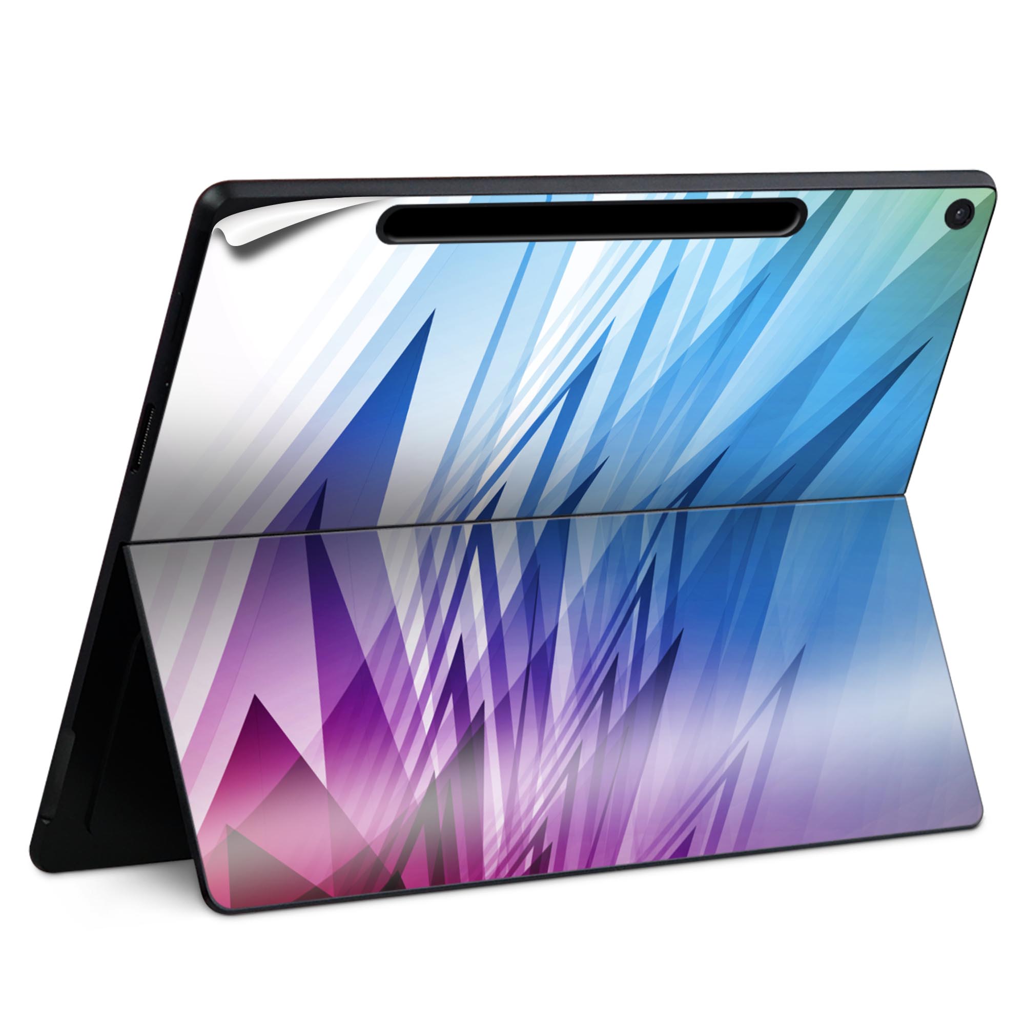 商品特徴・貼るだけでかんたん着せ替え、Surfac Pro 12インチ(2025) 共通対応デザインスキンシール・高精細プリントで写真と遜色のない仕上がり！半光沢シートでしっとりツヤのある表現力・ちょっとしたすり傷からSurface本体を保護・接着部はエアフリー素材で気泡の心配も軽減・再剥離素材なので貼り付け時の調整も安心注意事項画像はサンプルですので、ご覧の環境によっては多少色味に違いを感じる場合がございます。 イメージと違った、モニターと色味が異なるという理由での交換や返金はご対応出来かねます。スキンシールのみの販売で、本体は付属しません。また、シールは背面部用のみとなります。初回貼付時の位置調整や貼り直しは可能ですが、しっかりと押し付けて接着させた後の再剥離、再利用は保証しておりません。また接着部に油分や汚れが付着しますと角の部分は剥がれやすくなりますので、貼付時はあまり触れないようにご注意ください。無地のセミグロスシートにデザインをプリントした商品で、デコなどの加工はございません。 凹凸や光沢があるように見えたり布地や金属を素材にしたように見える商品もありますが、デザインの図版によるものです。印刷時に微妙な画像のズレが生じる場合がございます。ご注文後に1点1点制作する受注生産品の為、不良品以外のご返品や交換は固くお断りします。 発送について完全受注生産のハンドメイド商品となりますので、既製品と比べて発送までお時間を頂いています。 基本的に決済確認後、最大で10営業日での発送となります。繁忙期や休業日明けの場合はさらに時間がかかる場合があります。 その際には別途メールにてご連絡致します。メール便の場合、発送日から到着までに2?4日ほどかかる場合が多く、紛失などの保障もご対応できかねます。あらかじめご了承下さい。