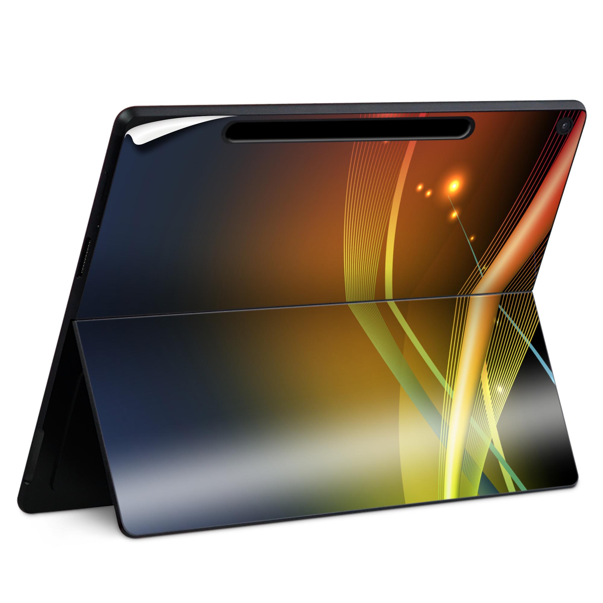 商品特徴・貼るだけでかんたん着せ替え、Surfac Pro 12インチ(2025) 共通対応デザインスキンシール・高精細プリントで写真と遜色のない仕上がり！半光沢シートでしっとりツヤのある表現力・ちょっとしたすり傷からSurface本体を保護・接着部はエアフリー素材で気泡の心配も軽減・再剥離素材なので貼り付け時の調整も安心注意事項画像はサンプルですので、ご覧の環境によっては多少色味に違いを感じる場合がございます。 イメージと違った、モニターと色味が異なるという理由での交換や返金はご対応出来かねます。スキンシールのみの販売で、本体は付属しません。また、シールは背面部用のみとなります。初回貼付時の位置調整や貼り直しは可能ですが、しっかりと押し付けて接着させた後の再剥離、再利用は保証しておりません。また接着部に油分や汚れが付着しますと角の部分は剥がれやすくなりますので、貼付時はあまり触れないようにご注意ください。無地のセミグロスシートにデザインをプリントした商品で、デコなどの加工はございません。 凹凸や光沢があるように見えたり布地や金属を素材にしたように見える商品もありますが、デザインの図版によるものです。印刷時に微妙な画像のズレが生じる場合がございます。ご注文後に1点1点制作する受注生産品の為、不良品以外のご返品や交換は固くお断りします。 発送について完全受注生産のハンドメイド商品となりますので、既製品と比べて発送までお時間を頂いています。 基本的に決済確認後、最大で10営業日での発送となります。繁忙期や休業日明けの場合はさらに時間がかかる場合があります。 その際には別途メールにてご連絡致します。メール便の場合、発送日から到着までに2?4日ほどかかる場合が多く、紛失などの保障もご対応できかねます。あらかじめご了承下さい。
