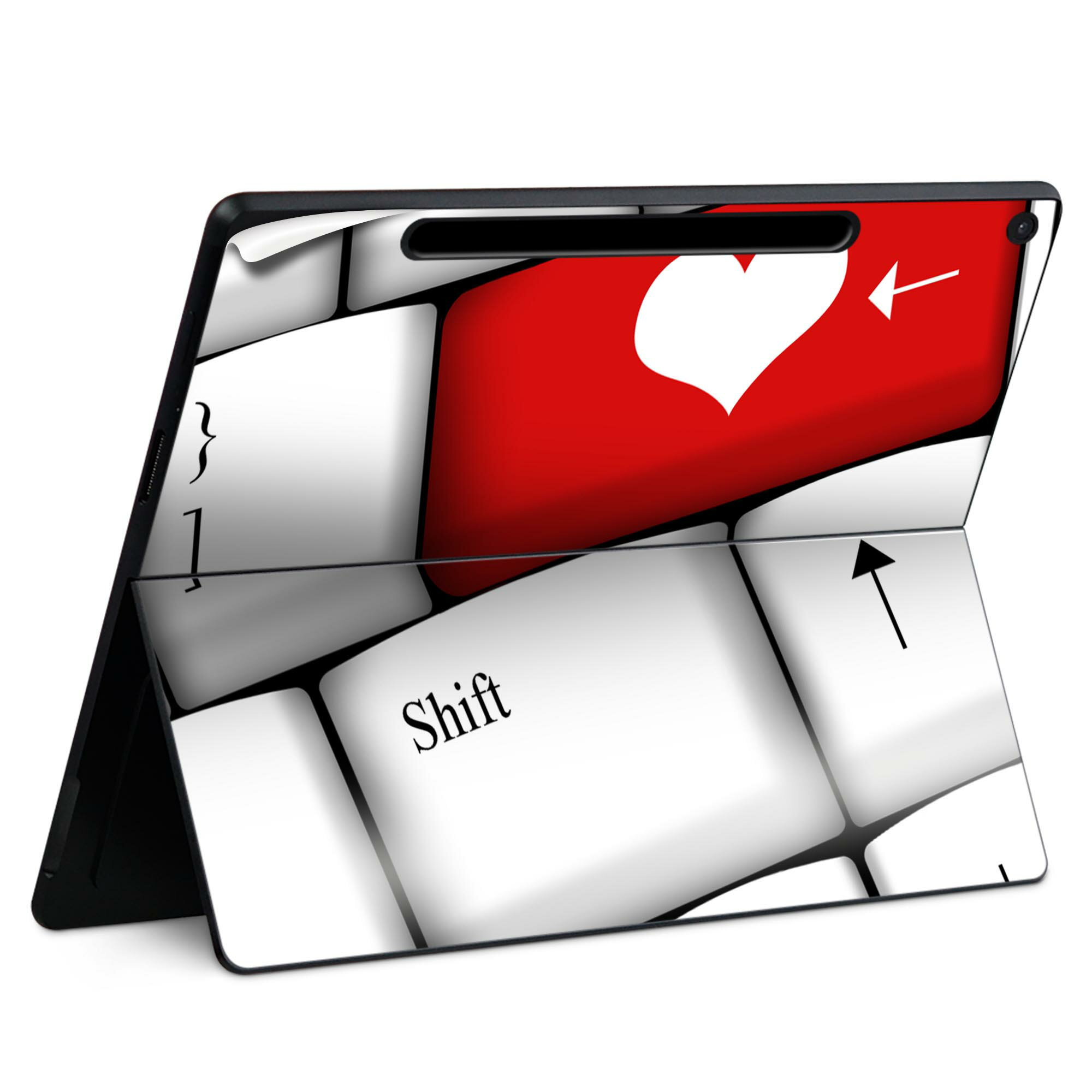 Surface Pro 12 インチ (2025) 用 スキンシール 全面スキンシール フル SurfacePro12 用 背面 底 ステ..