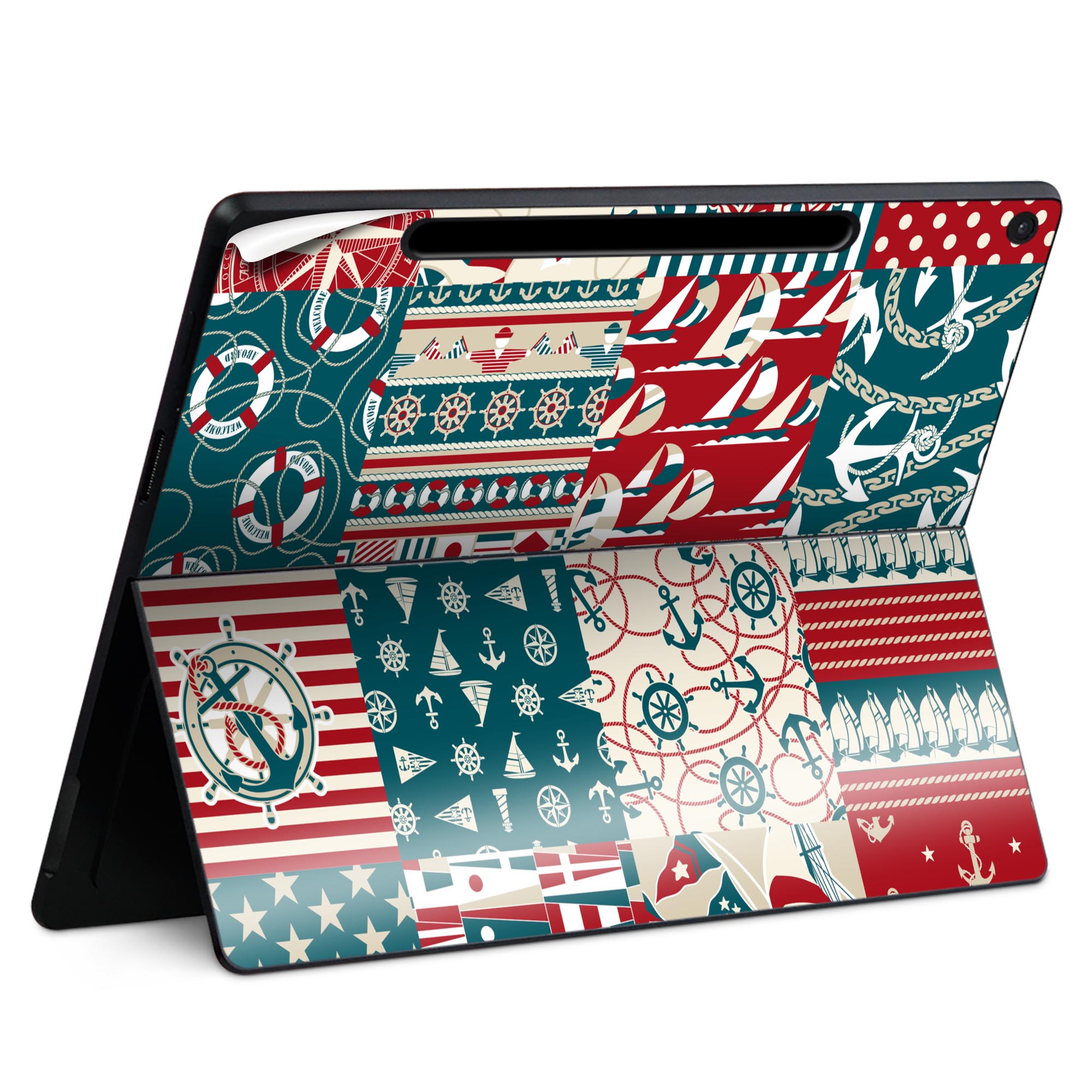 商品特徴・貼るだけでかんたん着せ替え、Surfac Pro 12インチ(2025) 共通対応デザインスキンシール・高精細プリントで写真と遜色のない仕上がり！半光沢シートでしっとりツヤのある表現力・ちょっとしたすり傷からSurface本体を保...