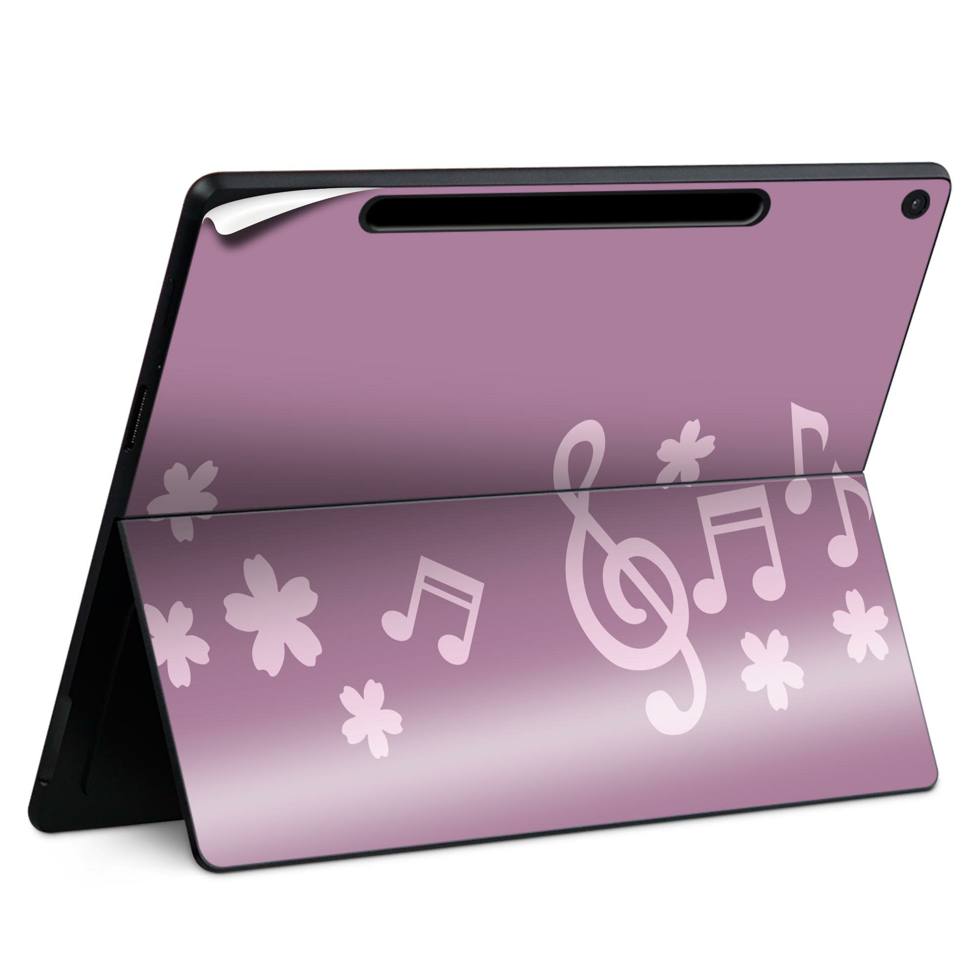 Surface Pro 12 インチ (2025) 用 スキンシール 全面スキンシール フル SurfacePro12 用 背面 底 ステ..