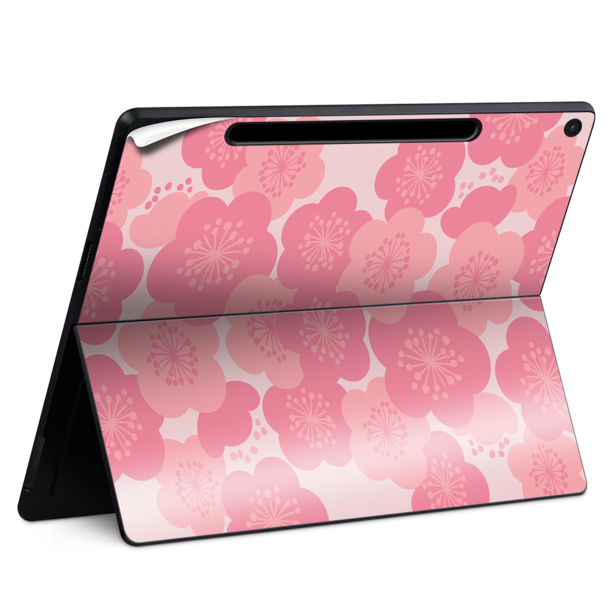 Surface Pro 12 インチ (2025) 用 スキンシール 全面スキンシール フル SurfacePro12 用 背面 底 ステ..