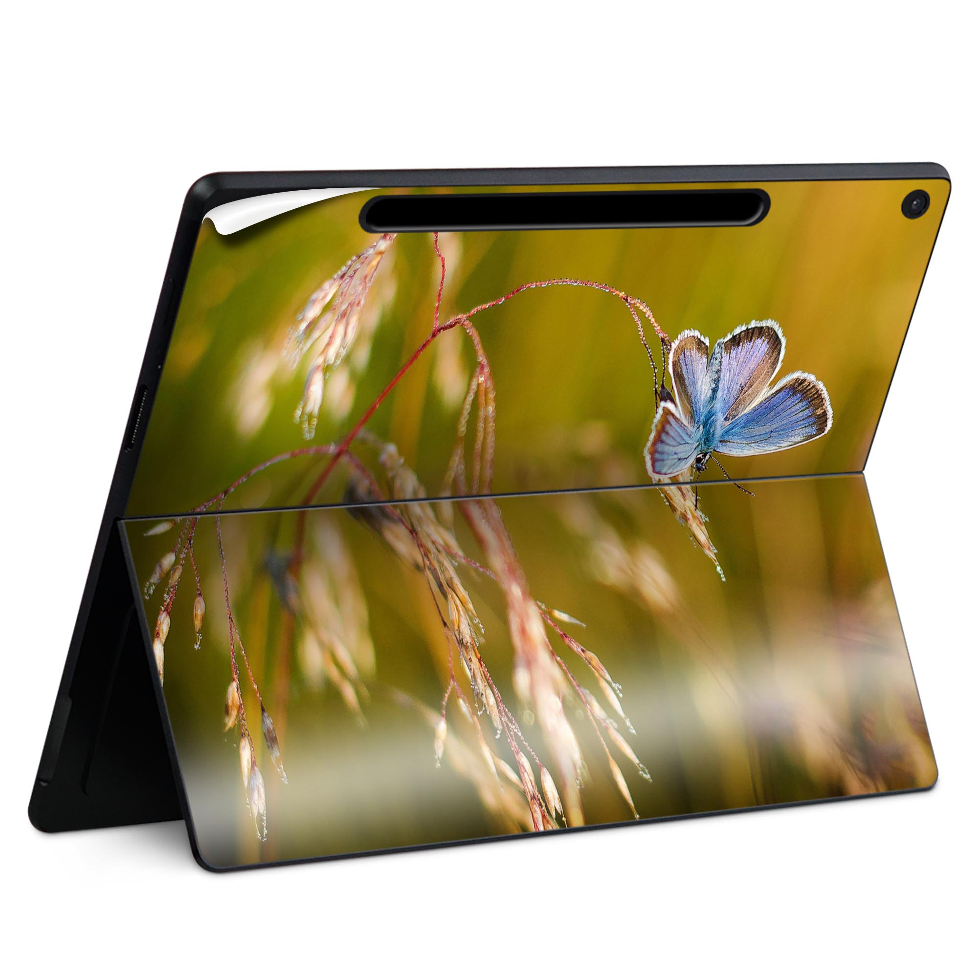 商品特徴・貼るだけでかんたん着せ替え、Surfac Pro 12インチ(2025) 共通対応デザインスキンシール・高精細プリントで写真と遜色のない仕上がり！半光沢シートでしっとりツヤのある表現力・ちょっとしたすり傷からSurface本体を保...