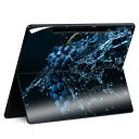 Surface Pro 12 インチ (2025) 用 スキンシール 全面スキンシール フル SurfacePro12 用 背面 底 ステッカー 保護シール 高品質再剥離性シート キャラクター かわいい 023396 女性 顔 人物 023379 ぶどう フルーツ 果物