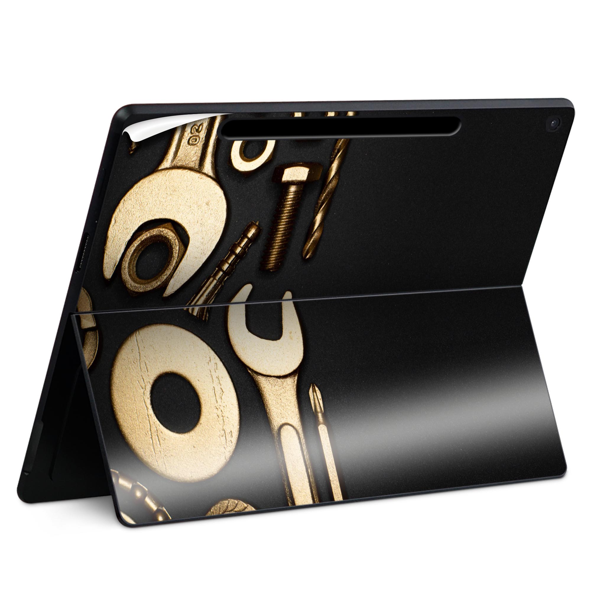 Surface Pro 12 インチ (2025) 用 スキンシール 全面スキンシール フル SurfacePro12 用 背面 底 ステ..