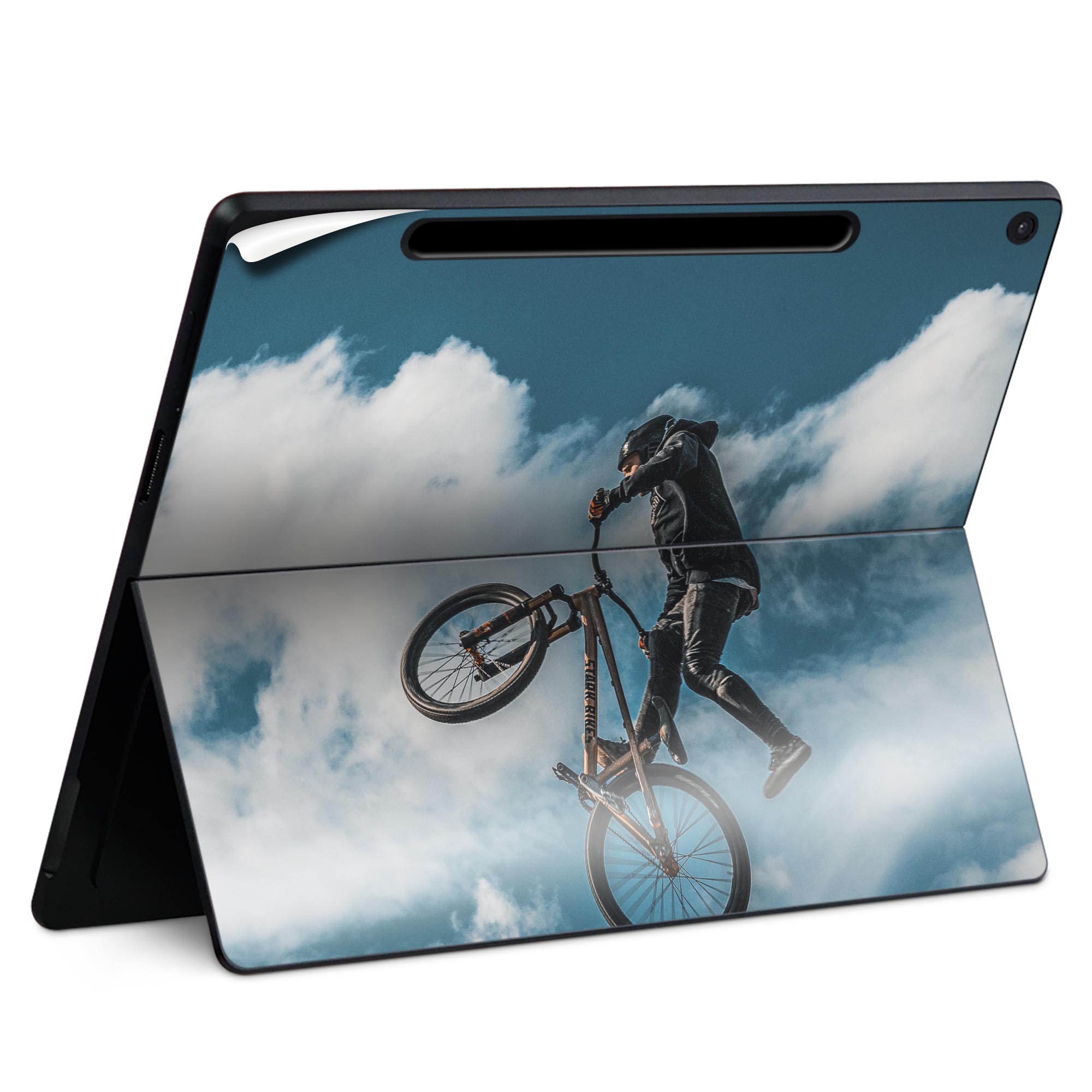 Surface Pro 12 インチ (2025) 用 スキンシール 全面スキンシール フル SurfacePro12 用 背面 底 ステ..