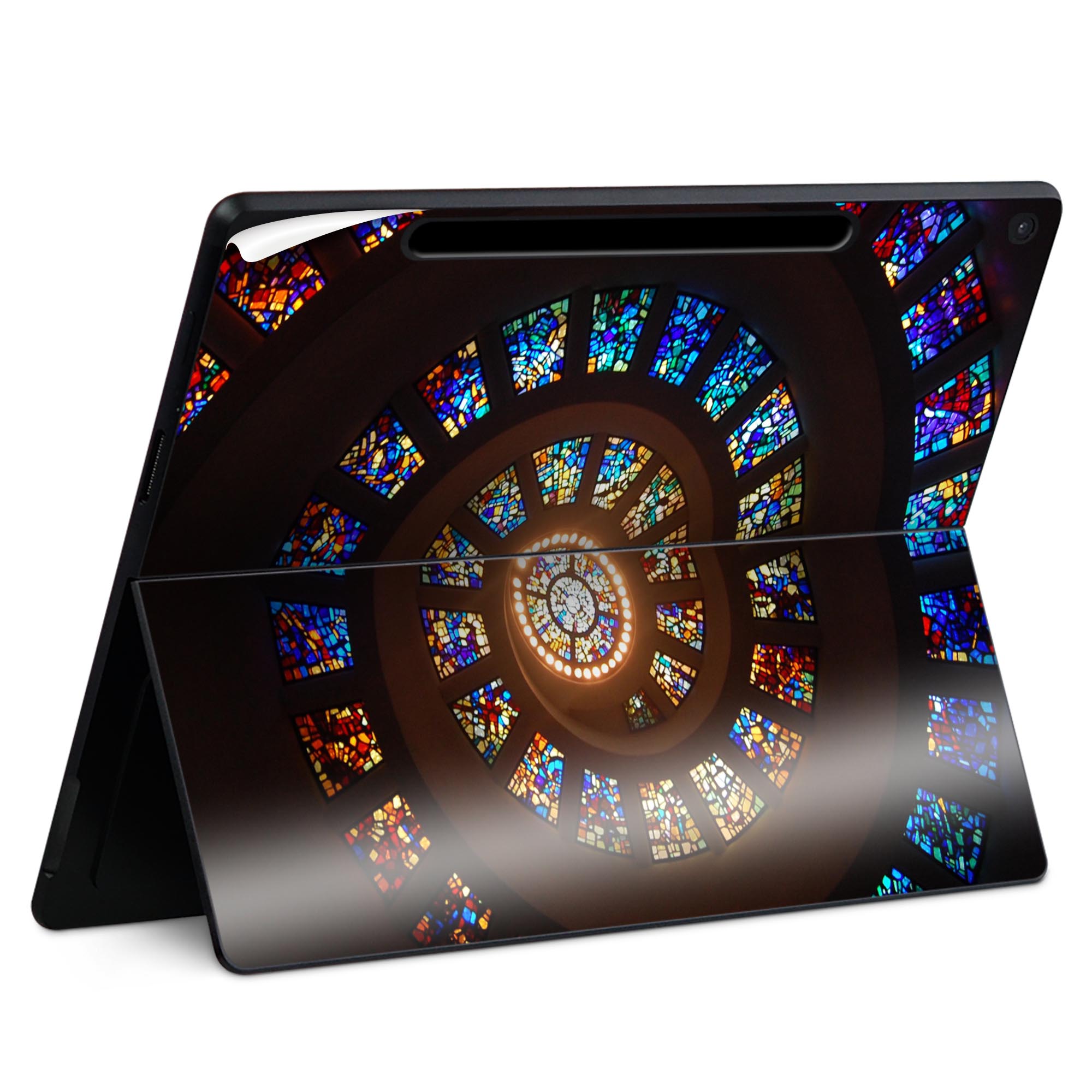 Surface Pro 12 インチ (2025) 用 スキンシール 全面スキンシール フル SurfacePro12 用 背面 底 ステ..