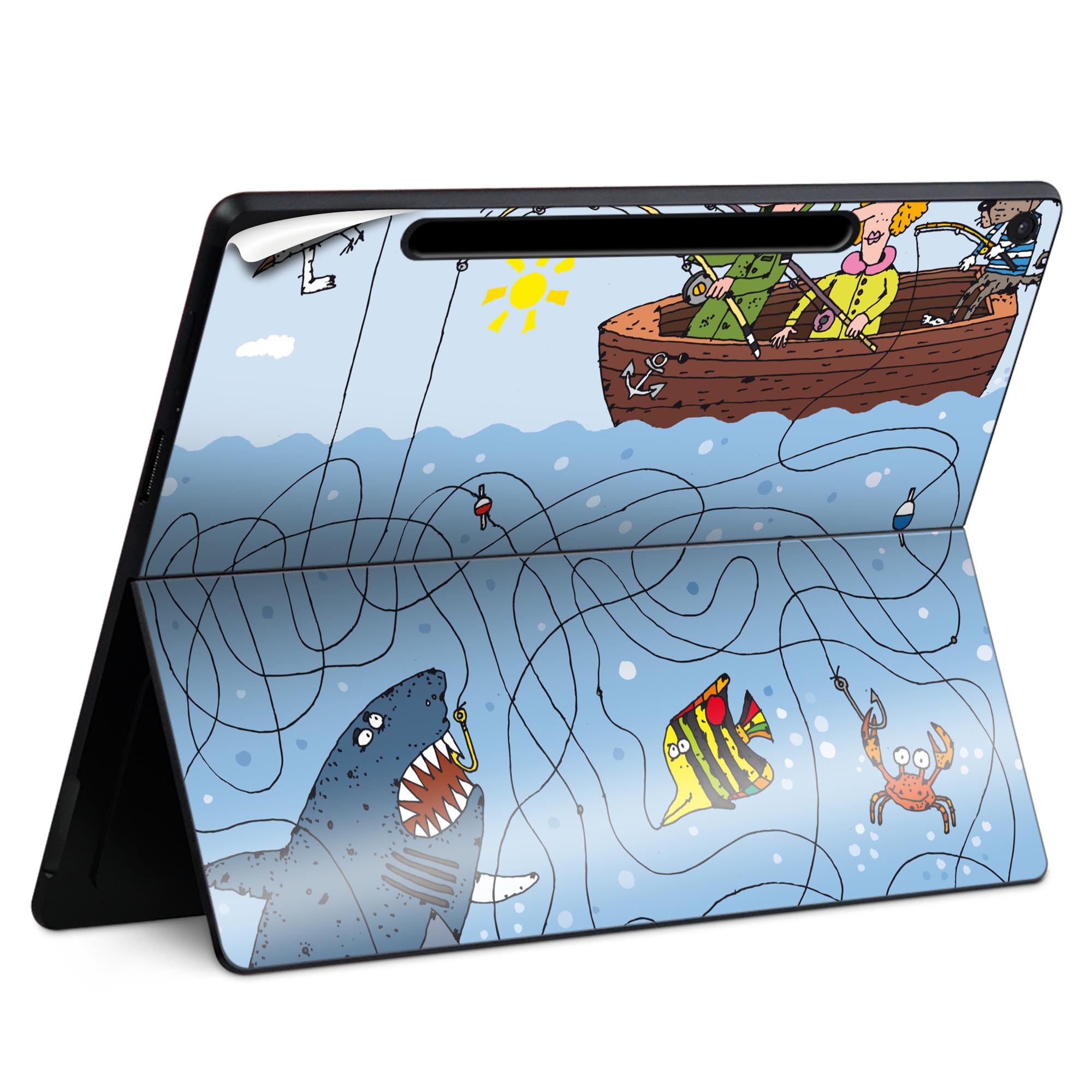 Surface Pro 12 インチ (2025) 用 スキンシール 全面スキンシール フル SurfacePro12 用 背面 底 ステ..