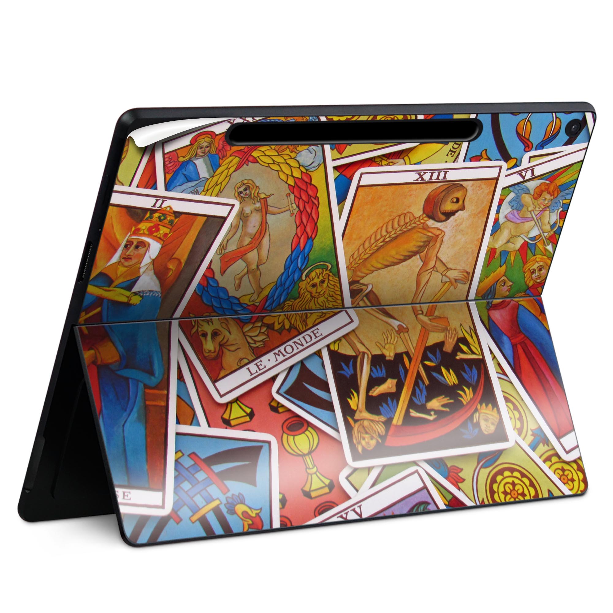 Surface Pro 12 インチ (2025) 用 スキンシール 全面スキンシール フル SurfacePro12 用 背面 底 ステ..