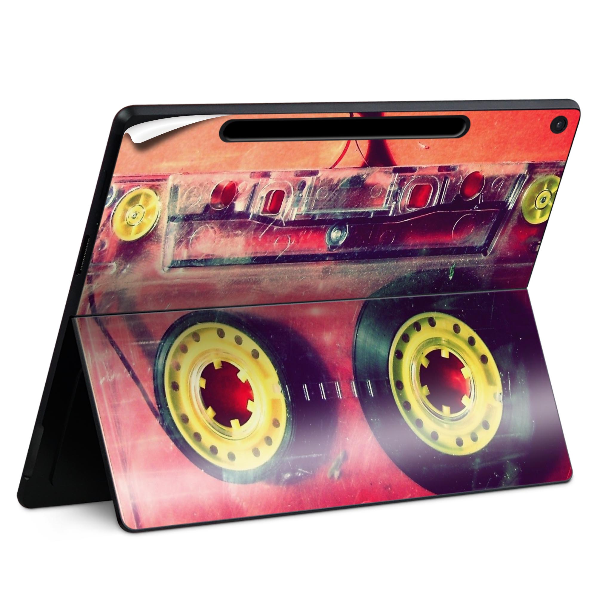 Surface Pro 12 インチ (2025) 用 スキンシール 全面スキンシール フル SurfacePro12 用 背面 底 ステ..