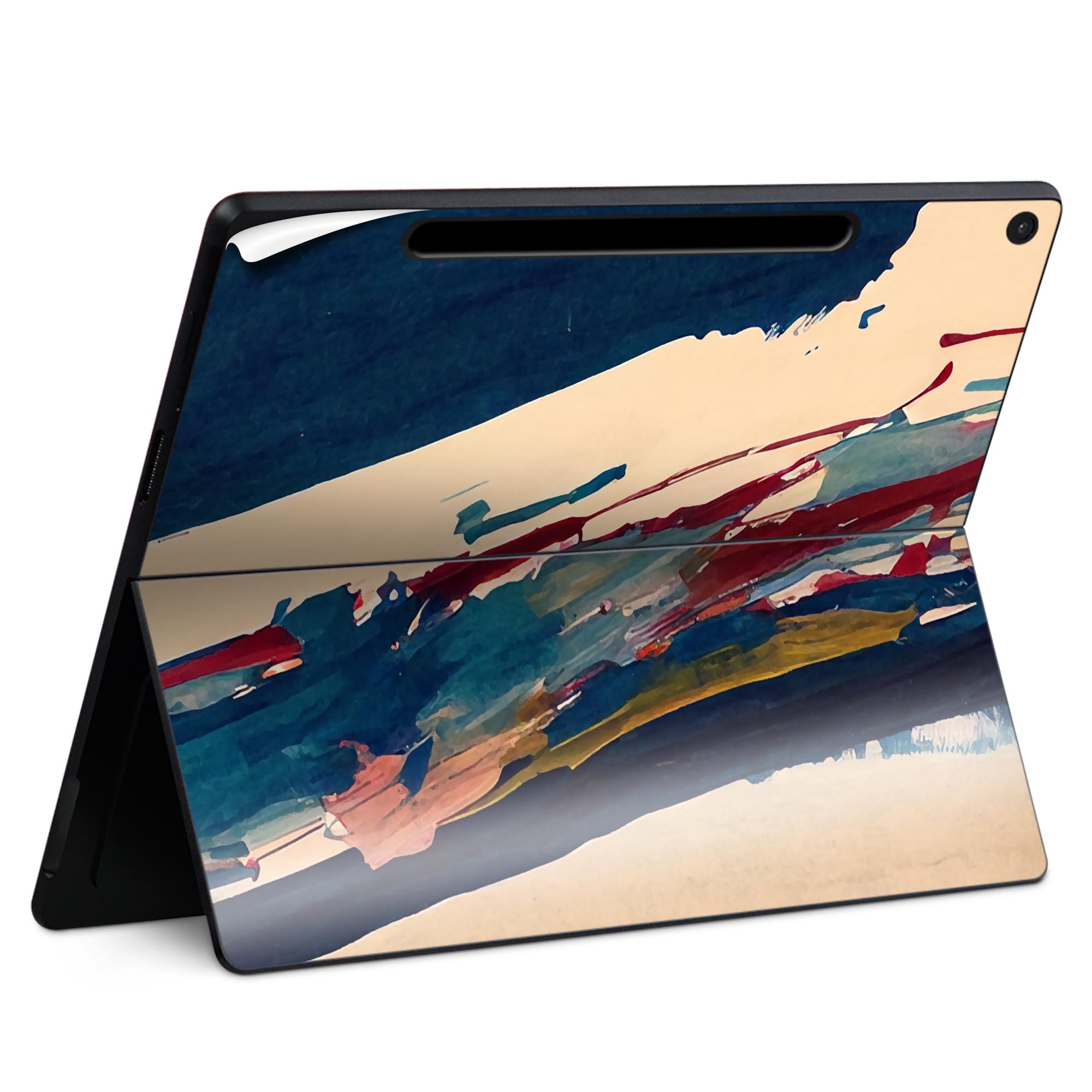 商品特徴・貼るだけでかんたん着せ替え、Surfac Pro 12インチ(2025) 共通対応デザインスキンシール・高精細プリントで写真と遜色のない仕上がり！半光沢シートでしっとりツヤのある表現力・ちょっとしたすり傷からSurface本体を保...