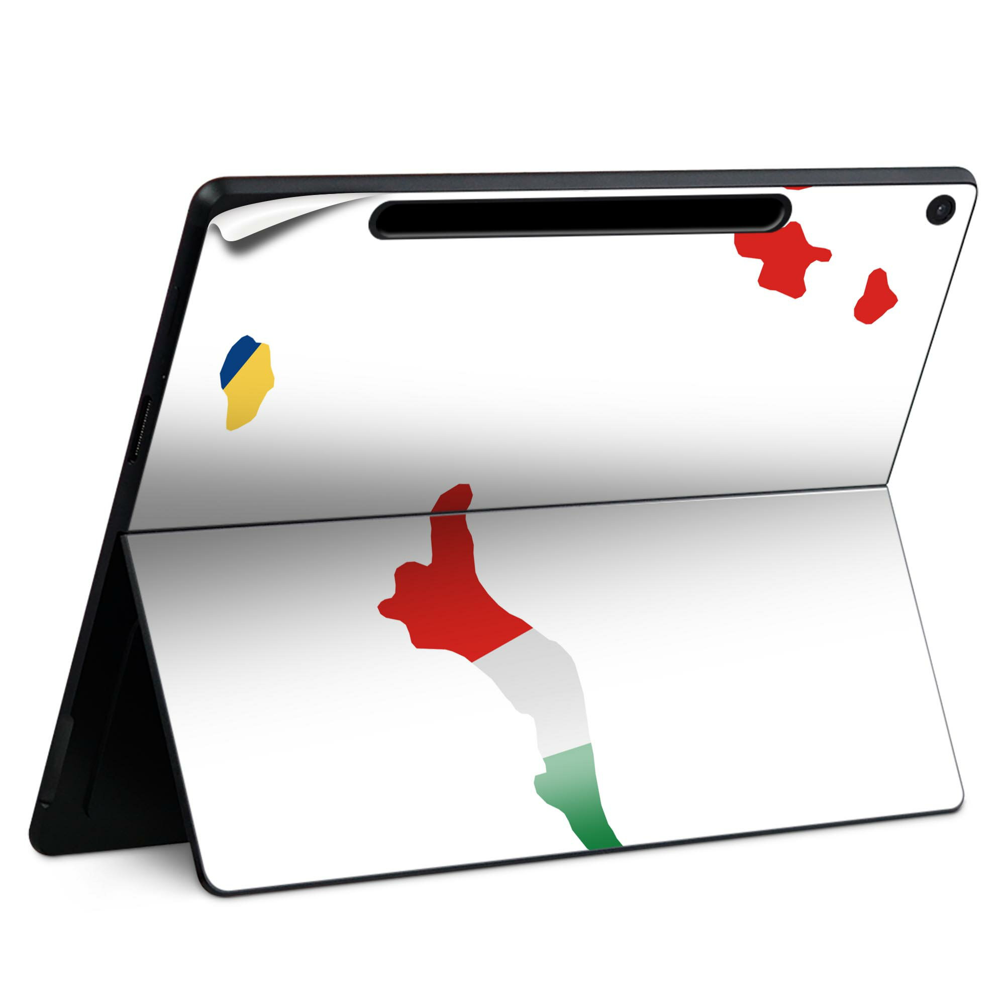 Surface Pro 12 インチ (2025) 用 スキンシール 全面スキンシール フル SurfacePro12 用 背面 底 ステ..