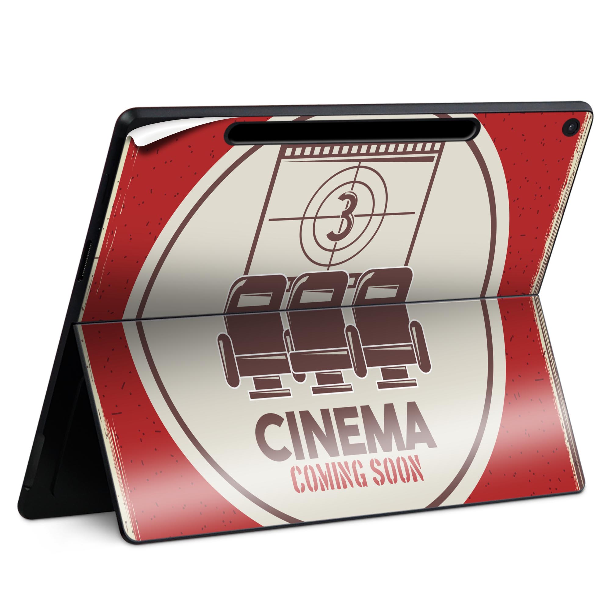 Surface Pro 12 インチ (2025) 用 スキンシール 全面スキンシール フル SurfacePro12 用 背面 底 ステ..