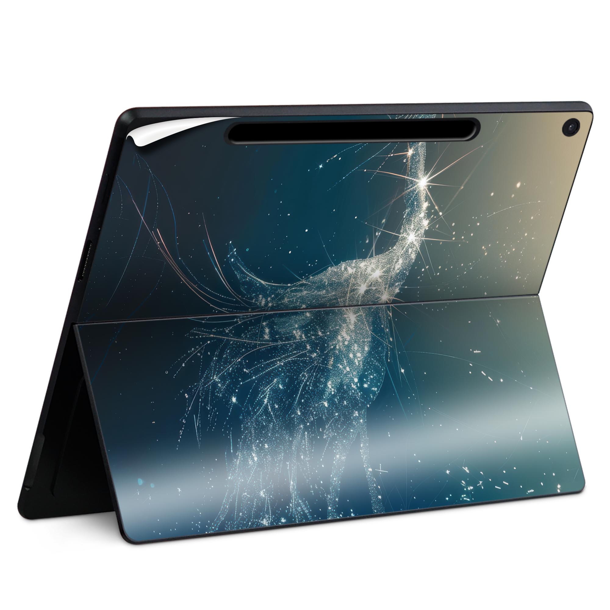 Surface Pro 12 インチ (2025) 用 スキンシール 全面スキンシール フル SurfacePro12 用 背面 底 ステ..