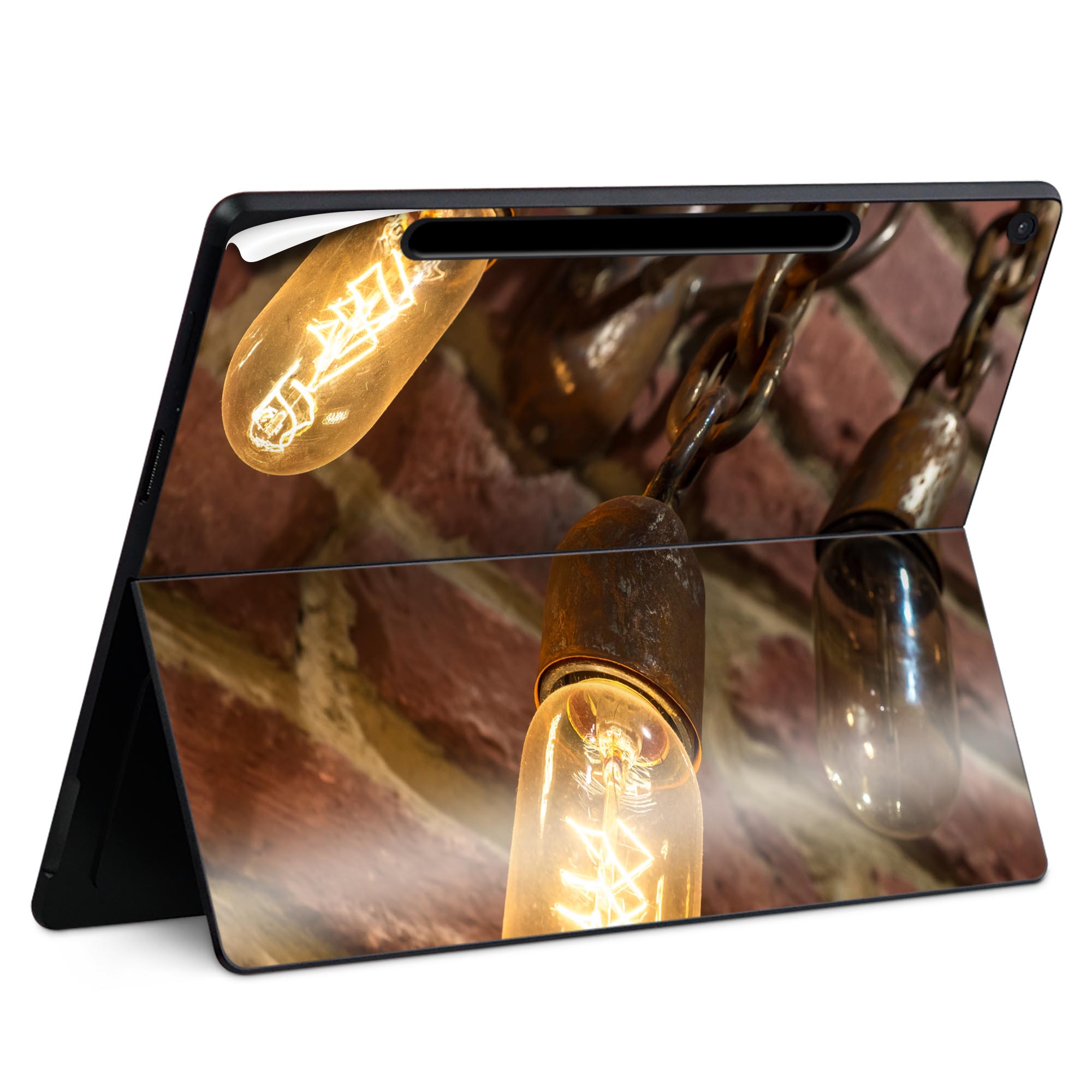 Surface Pro 12 インチ (2025) 用 スキンシール 全面スキンシール フル SurfacePro12 用 背面 底 ステ..