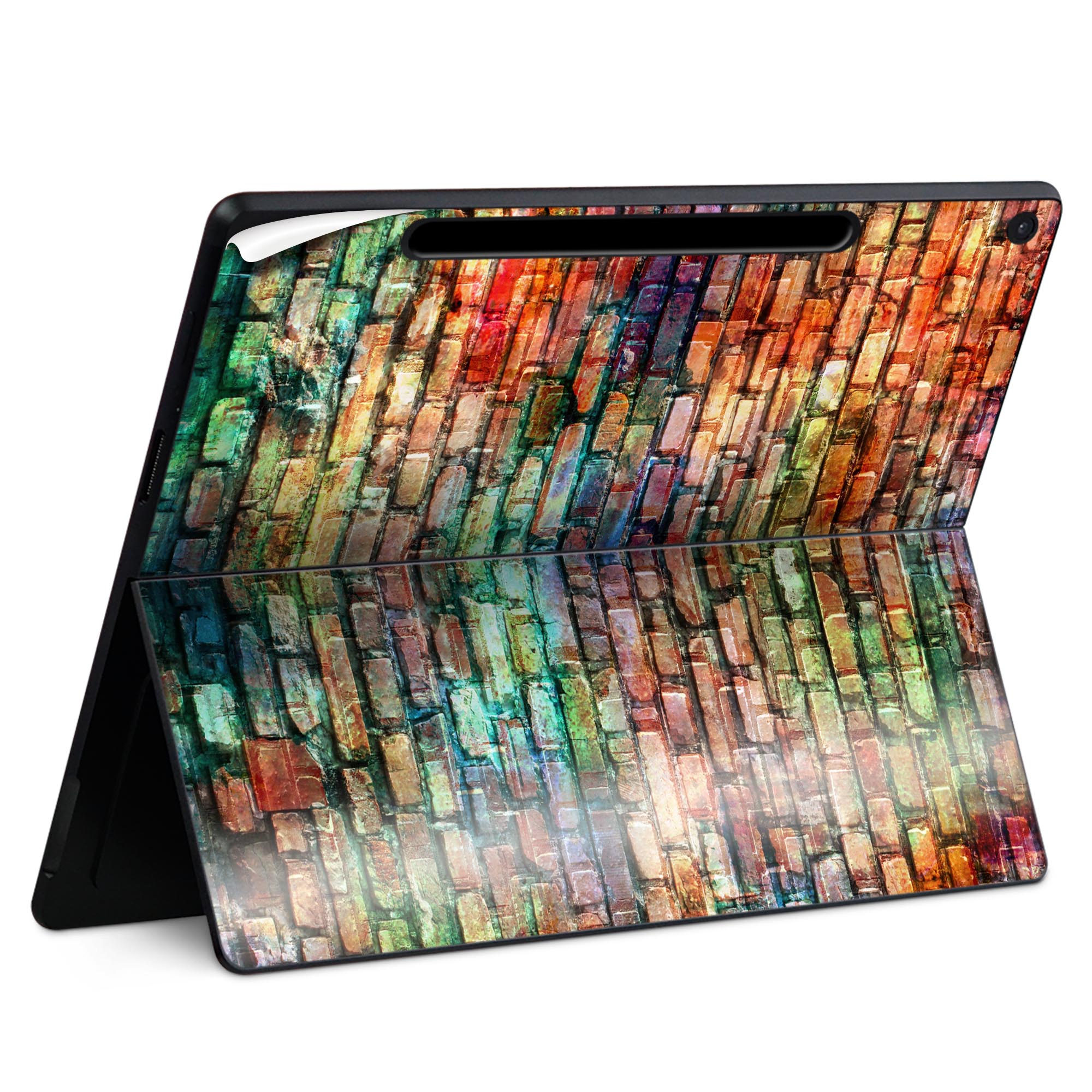 Surface Pro 12 インチ (2025) 用 スキンシール 全面スキンシール フル SurfacePro12 用 背面 底 ステ..