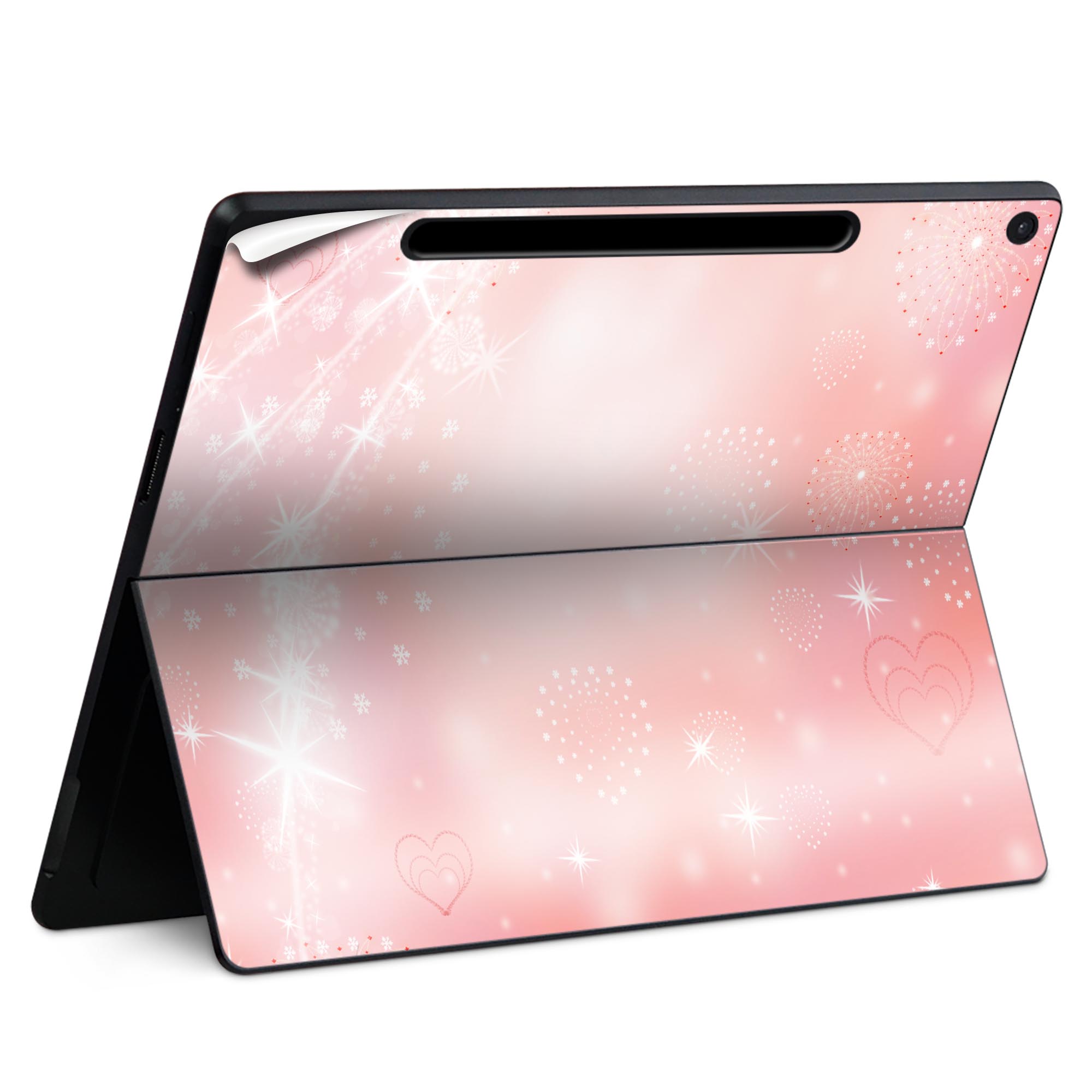 商品特徴・貼るだけでかんたん着せ替え、Surfac Pro 12インチ(2025) 共通対応デザインスキンシール・高精細プリントで写真と遜色のない仕上がり！半光沢シートでしっとりツヤのある表現力・ちょっとしたすり傷からSurface本体を保...