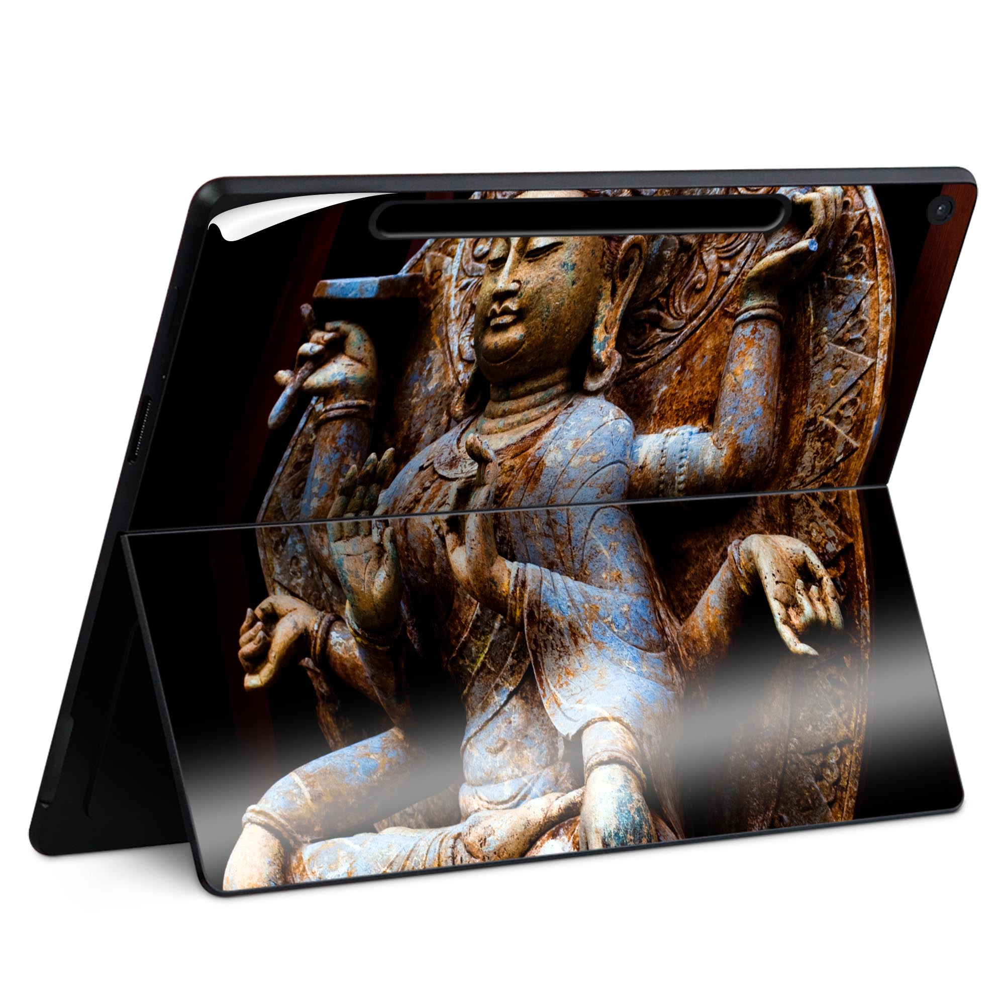 Surface Pro 12 インチ (2025) 用 スキンシール 全面スキンシール フル SurfacePro12 用 背面 底 ステ..