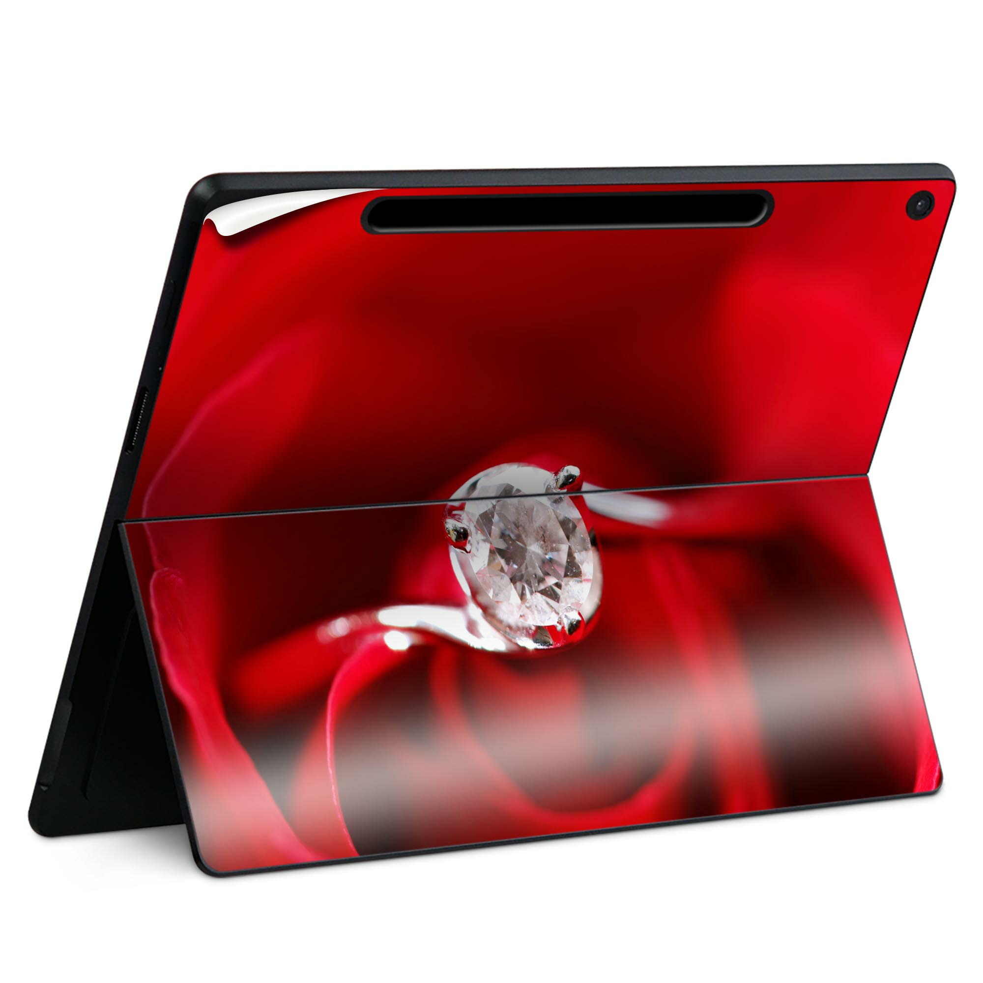 Surface Pro 12 インチ (2025) 用 スキンシール 全面スキンシール フル SurfacePro12 用 背面 底 ステ..