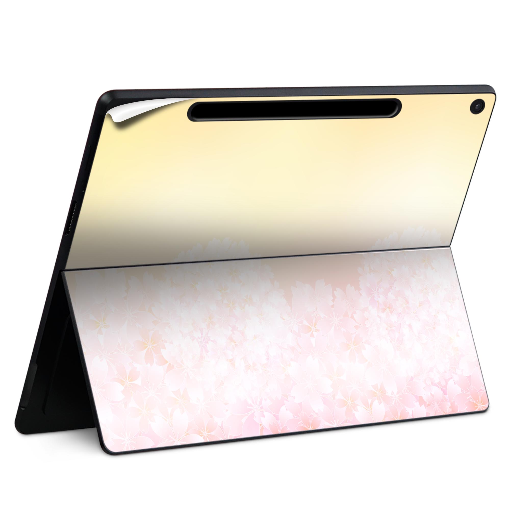 Surface Pro 12 インチ (2025) 用 スキンシール 全面スキンシール フル SurfacePro12 用 背面 底 ステ..