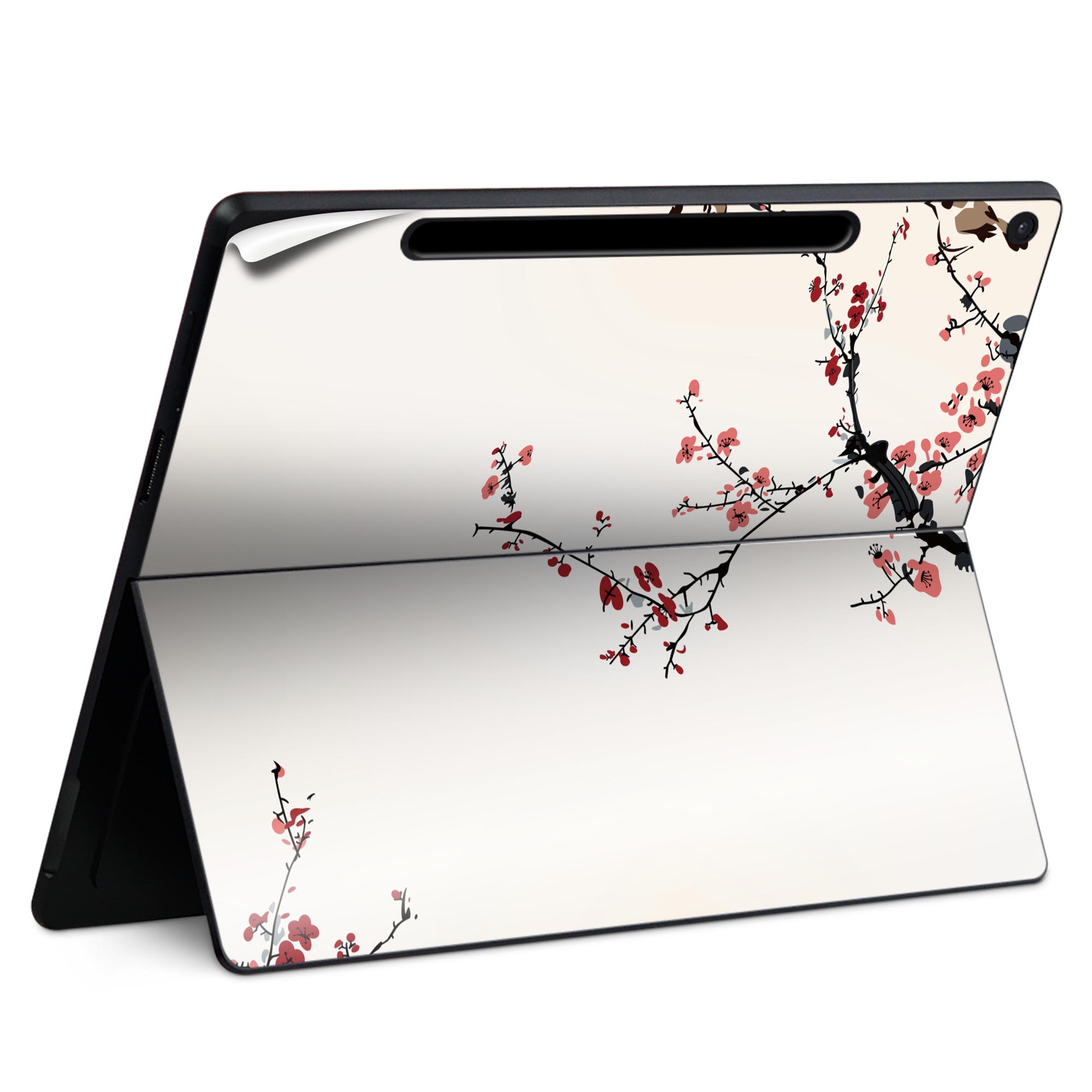 Surface Pro 12 インチ (2025) 用 スキンシール 全面スキンシール フル SurfacePro12 用 背面 底 ステ..