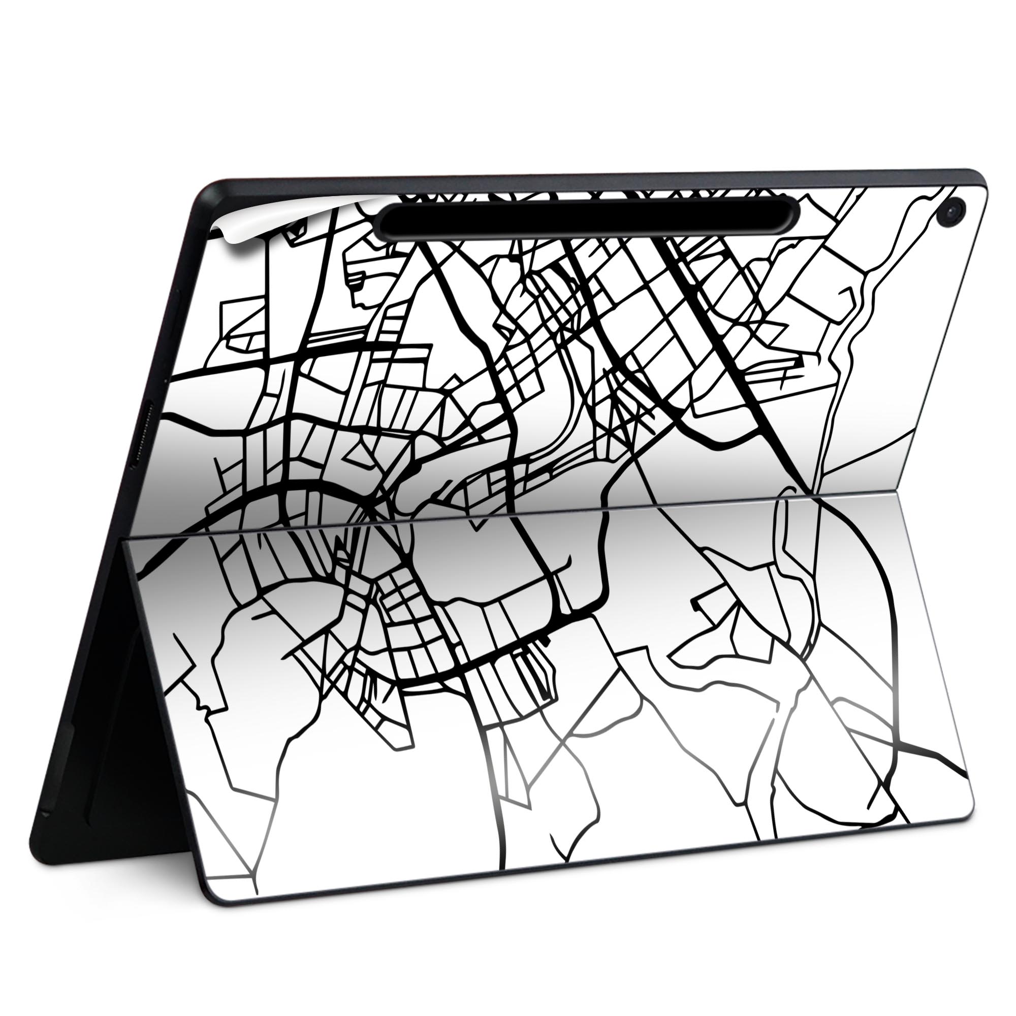 商品特徴・貼るだけでかんたん着せ替え、Surfac Pro 12インチ(2025) 共通対応デザインスキンシール・高精細プリントで写真と遜色のない仕上がり！半光沢シートでしっとりツヤのある表現力・ちょっとしたすり傷からSurface本体を保...