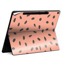 Surface Pro 12 インチ (2025) 用 スキンシール 全面スキンシール フル SurfacePro12 用 背面 底 ステッカー 保護シール 高品質再剥離性シート キャラクター かわいい 023396 女性 顔 人物 050468