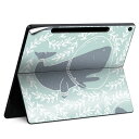 Surface Pro 12 インチ (2025) 用 スキンシール 全面スキンシール フル SurfacePro12 用 背面 底 ステッカー 保護シール 高品質再剥離性シート キャラクター かわいい 023396 女性 顔 人物 050545