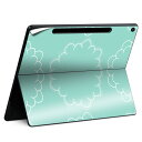 Surface Pro 12 インチ (2025) 用 スキンシール 全面スキンシール フル SurfacePro12 用 背面 底 ステッカー 保護シール 高品質再剥離性シート キャラクター かわいい 023396 女性 顔 人物 050570