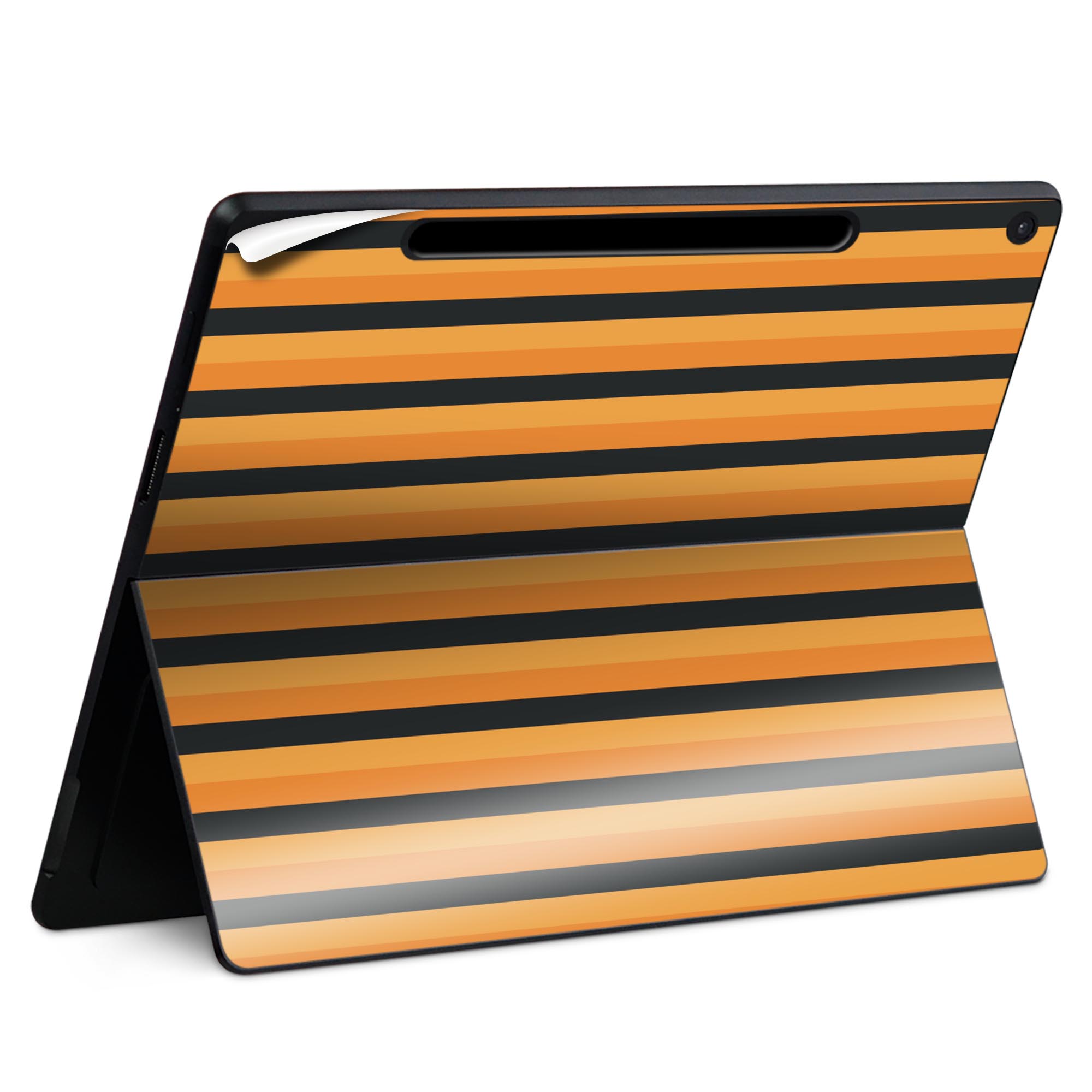 Surface Pro 12 インチ (2025) 用 スキンシール 全面スキンシール フル SurfacePro12 用 背面 底 ステッカー 保護シール 高品質再剥離性シート キャラクター かわいい 023396 女性　顔　人物 050584