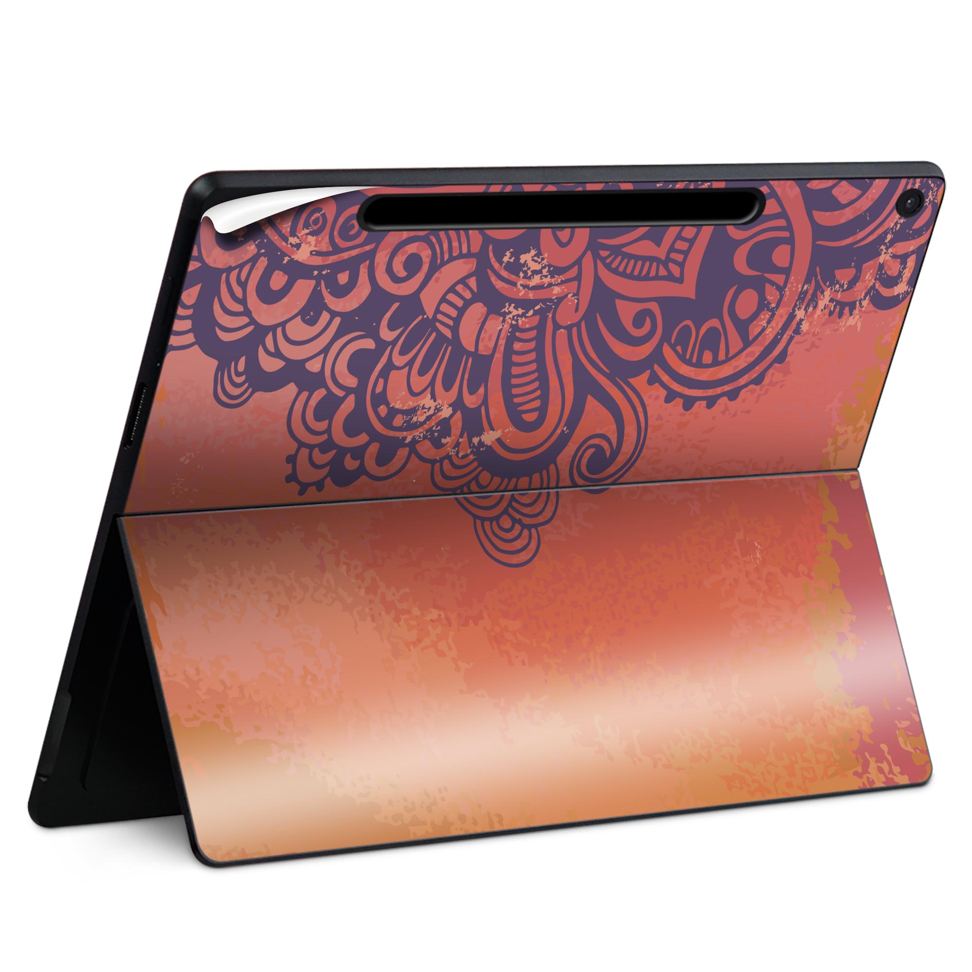 商品特徴・貼るだけでかんたん着せ替え、Surfac Pro 12インチ(2025) 共通対応デザインスキンシール・高精細プリントで写真と遜色のない仕上がり！半光沢シートでしっとりツヤのある表現力・ちょっとしたすり傷からSurface本体を保...