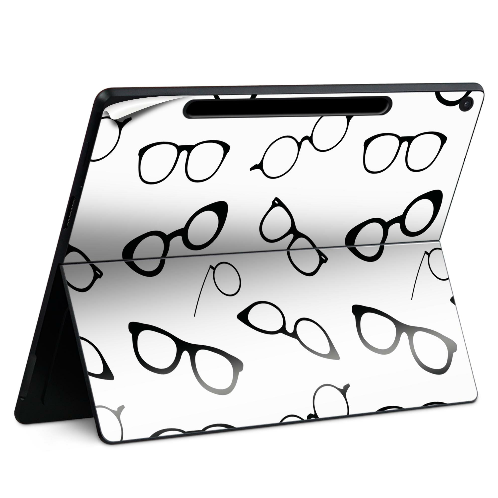 Surface Pro 12 インチ (2025) 用 スキンシール 全面スキンシール フル SurfacePro12 用 背面 底 ステ..