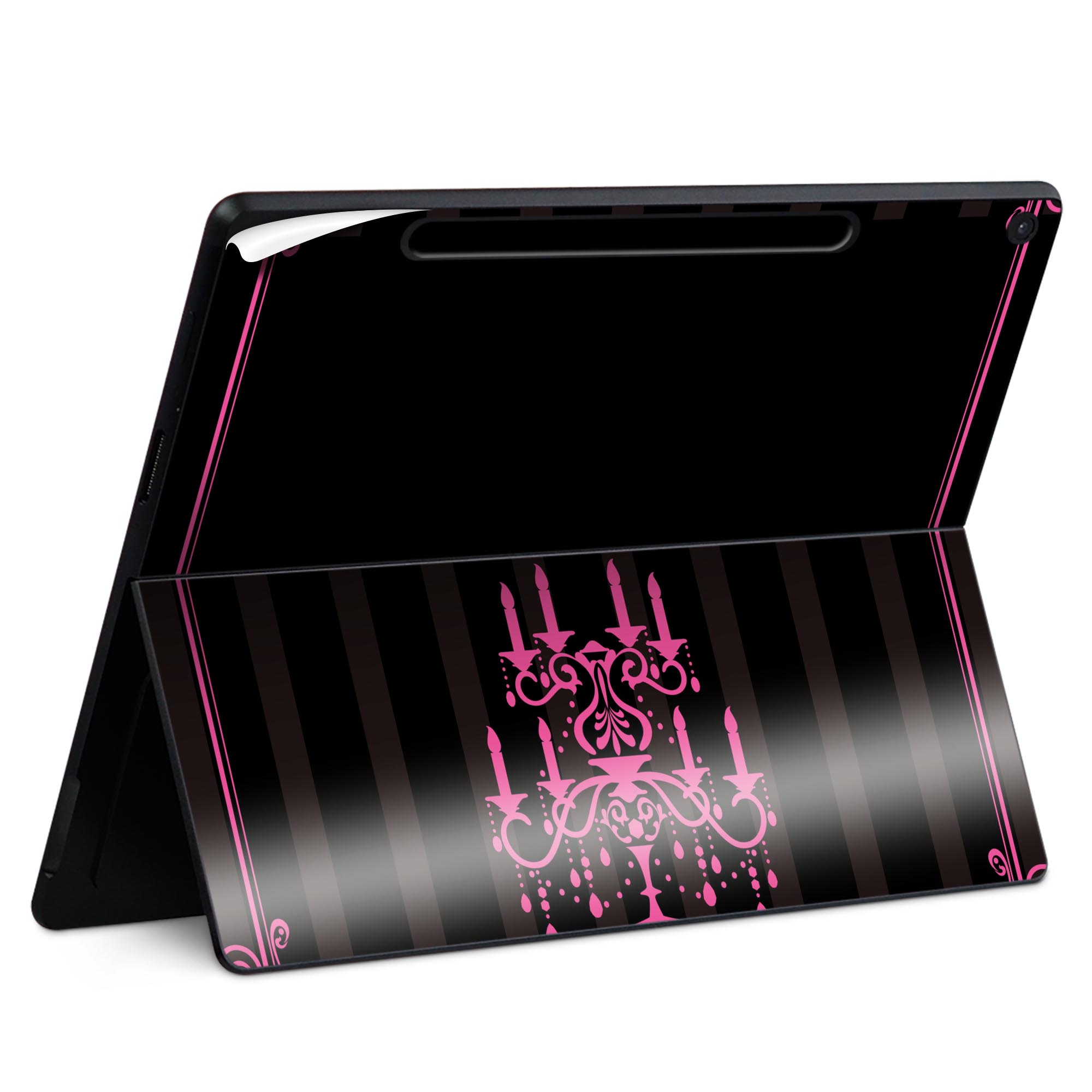 Surface Pro 12 インチ (2025) 用 スキンシール 全面スキンシール フル SurfacePro12 用 背面 底 ステ..