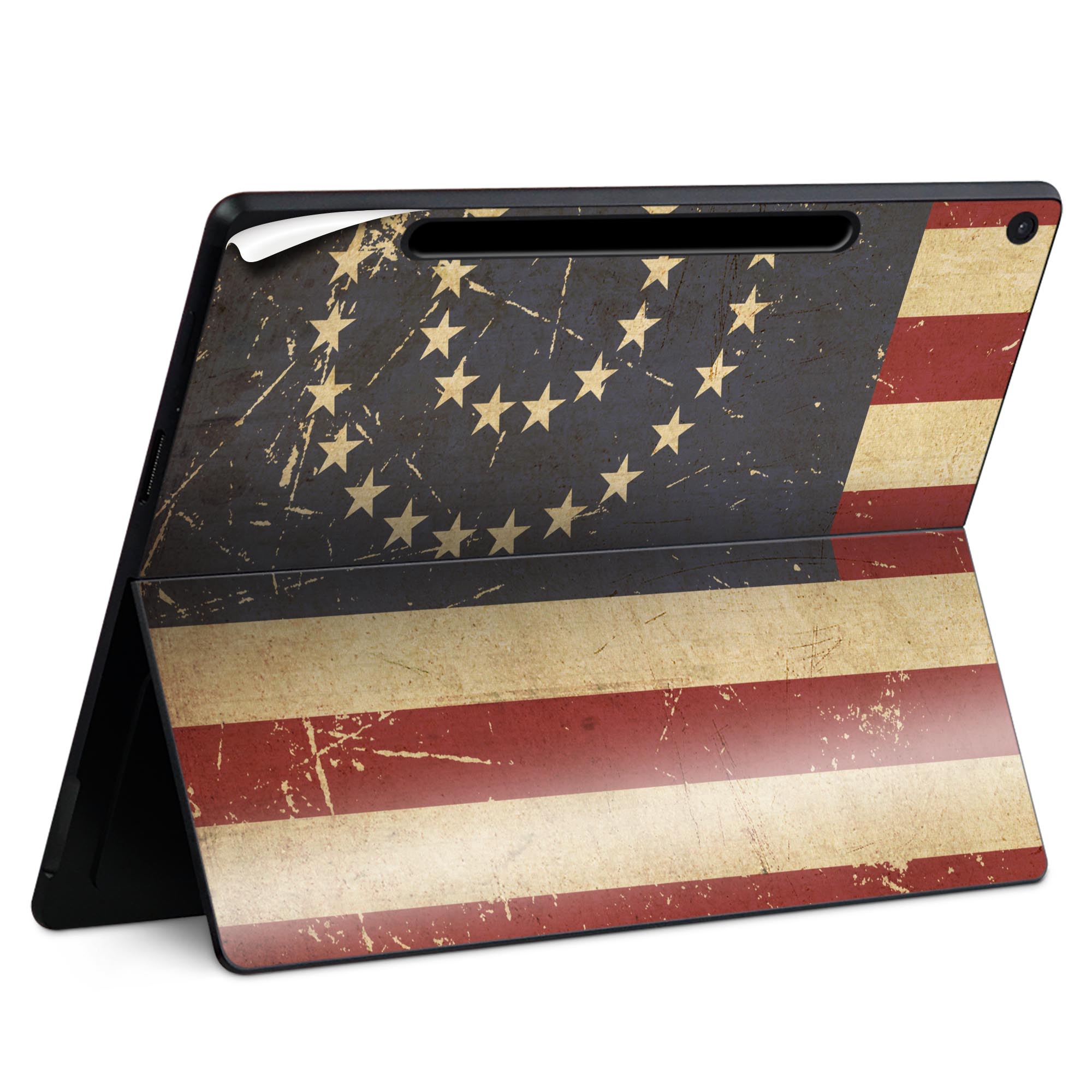 Surface Pro 12 インチ (2025) 用 スキンシール 全面スキンシール フル SurfacePro12 用 背面 底 ステ..