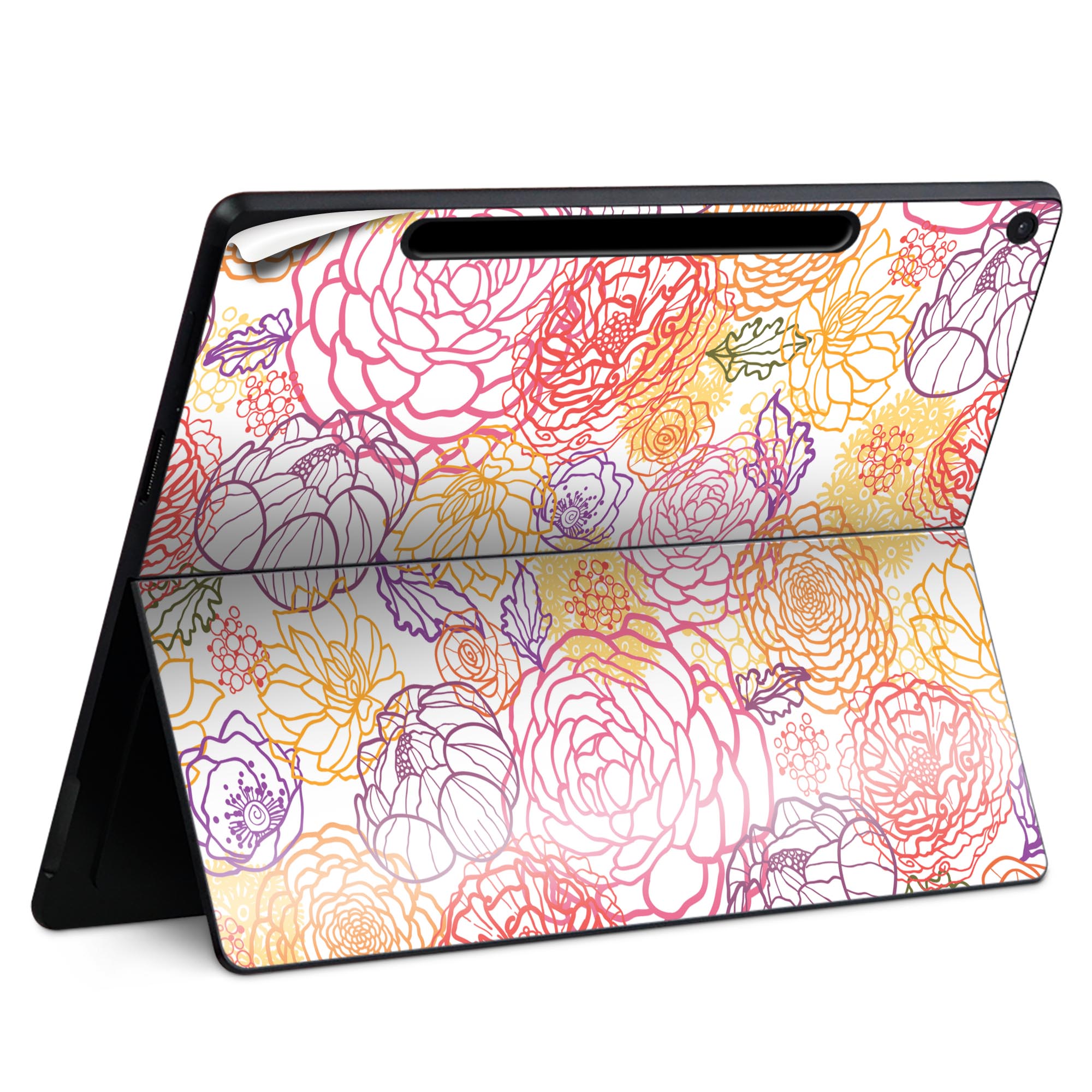 商品特徴・貼るだけでかんたん着せ替え、Surfac Pro 12インチ(2025) 共通対応デザインスキンシール・高精細プリントで写真と遜色のない仕上がり！半光沢シートでしっとりツヤのある表現力・ちょっとしたすり傷からSurface本体を保...