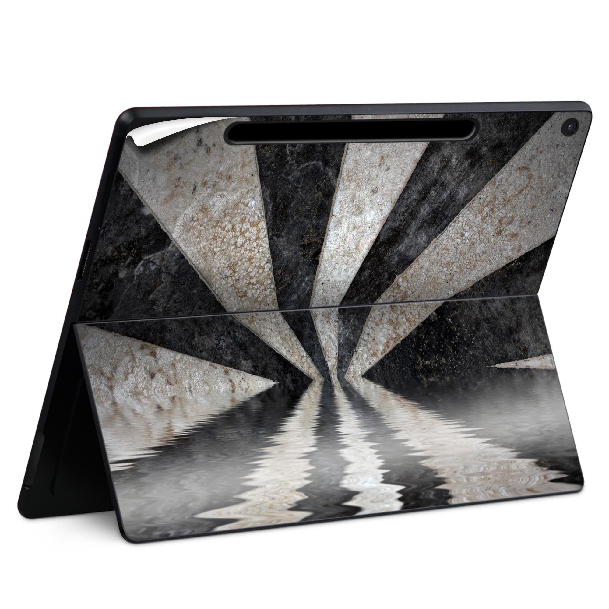 Surface Pro 12 インチ (2025) 用 スキンシール 全面スキンシール フル SurfacePro12 用 背面 底 ステ..