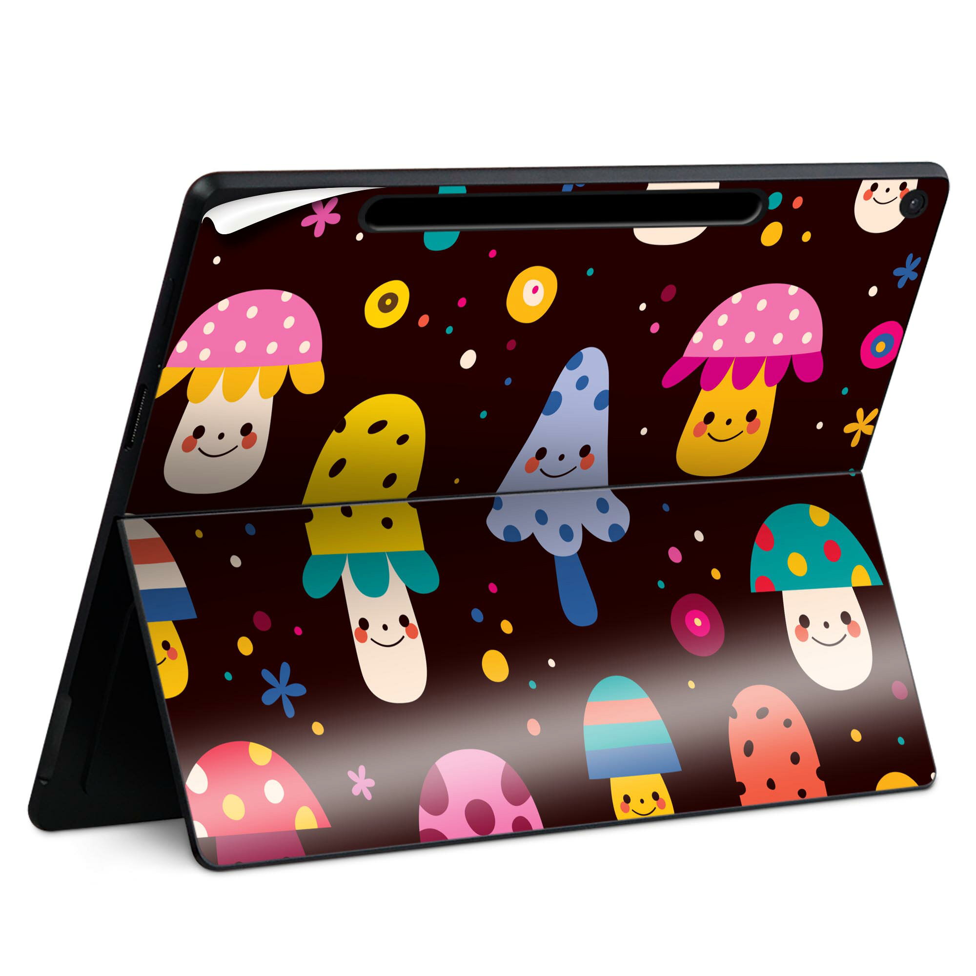 Surface Pro 12 インチ (2025) 用 スキンシール 全面スキンシール フル SurfacePro12 用 背面 底 ステ..