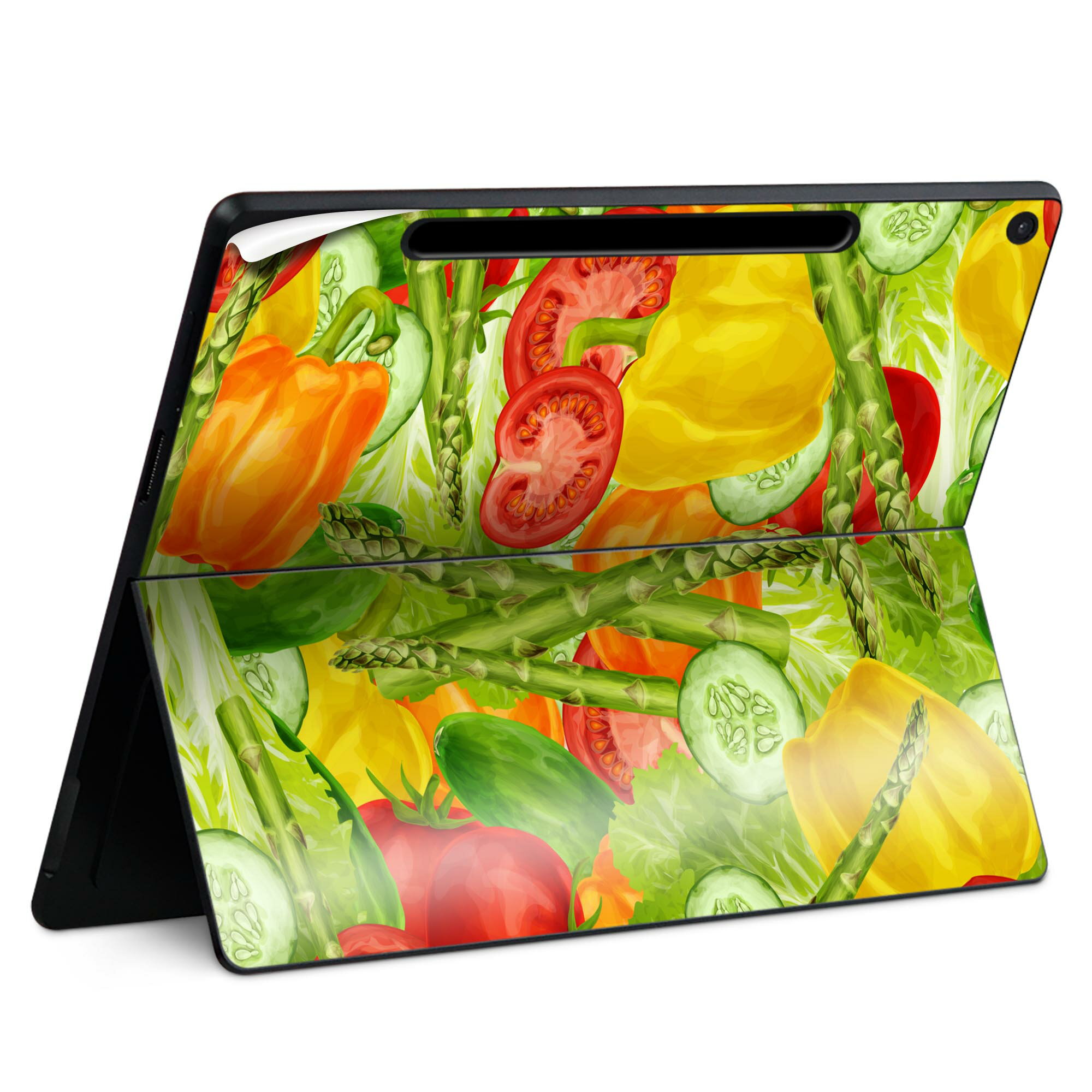 Surface Pro 12 インチ (2025) 用 スキンシール 全面スキンシール フル SurfacePro12 用 背面 底 ステ..