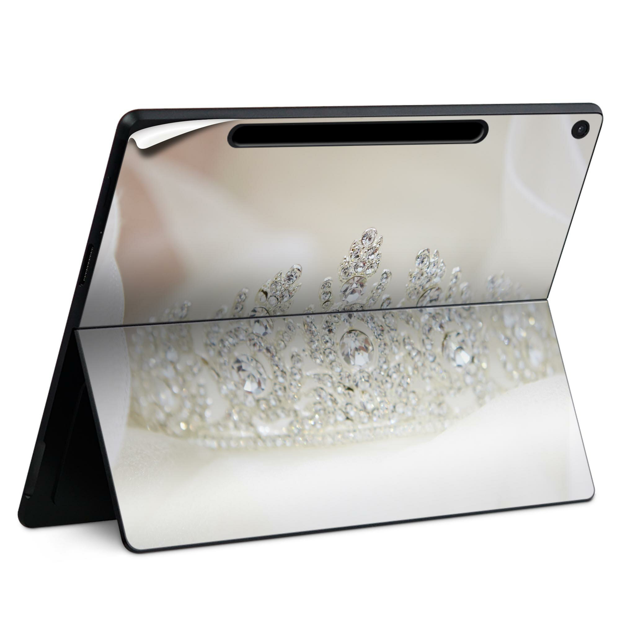 Surface Pro 12 インチ (2025) 用 スキンシール 全面スキンシール フル SurfacePro12 用 背面 底 ステ..