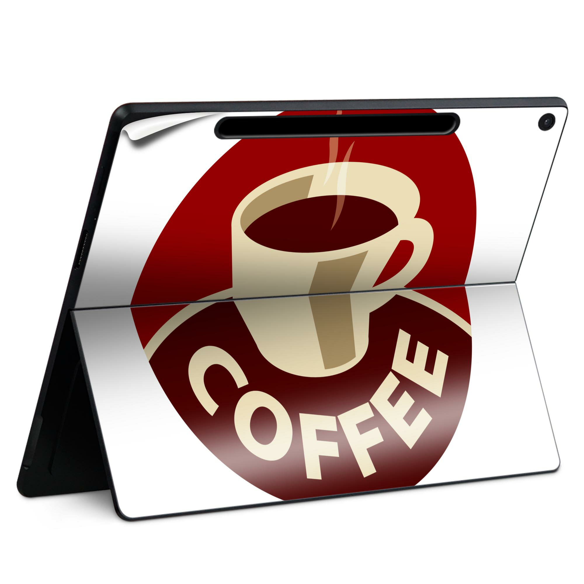 Surface Pro 12 インチ (2025) 用 スキンシール 全面スキンシール フル SurfacePro12 用 背面 底 ステ..