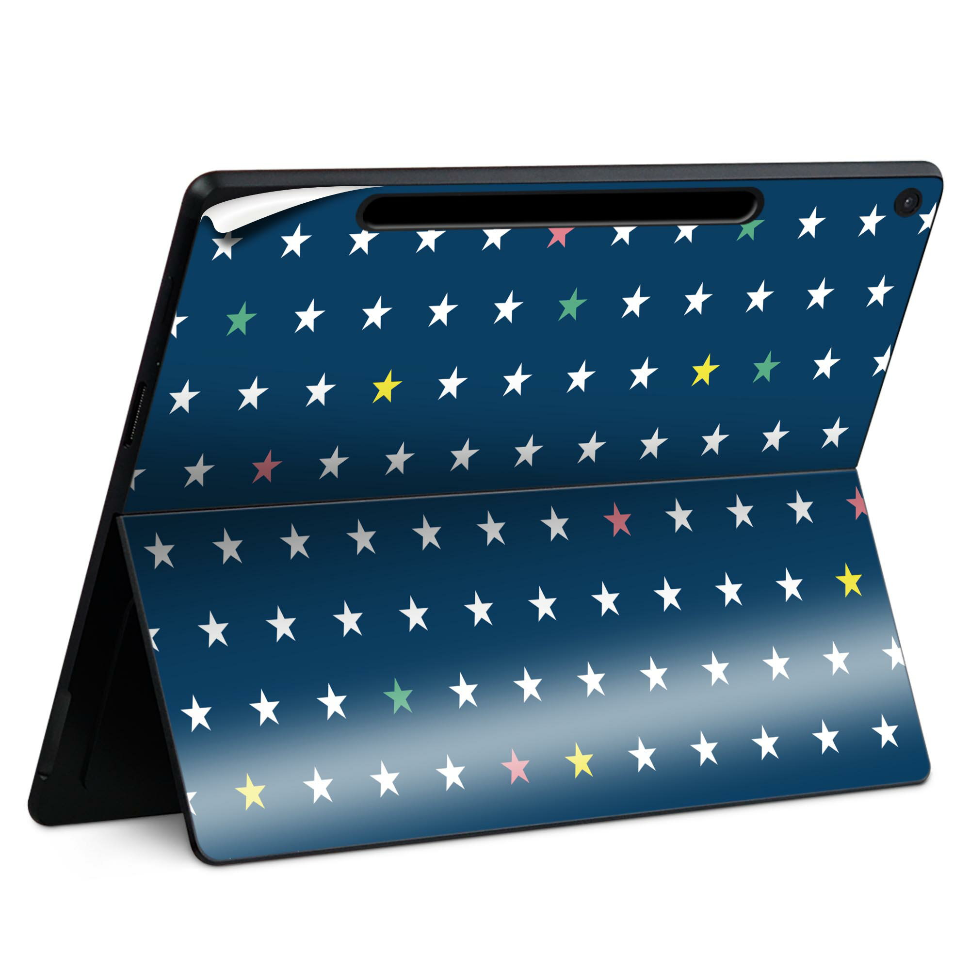 商品特徴・貼るだけでかんたん着せ替え、Surfac Pro 12インチ(2025) 共通対応デザインスキンシール・高精細プリントで写真と遜色のない仕上がり！半光沢シートでしっとりツヤのある表現力・ちょっとしたすり傷からSurface本体を保...