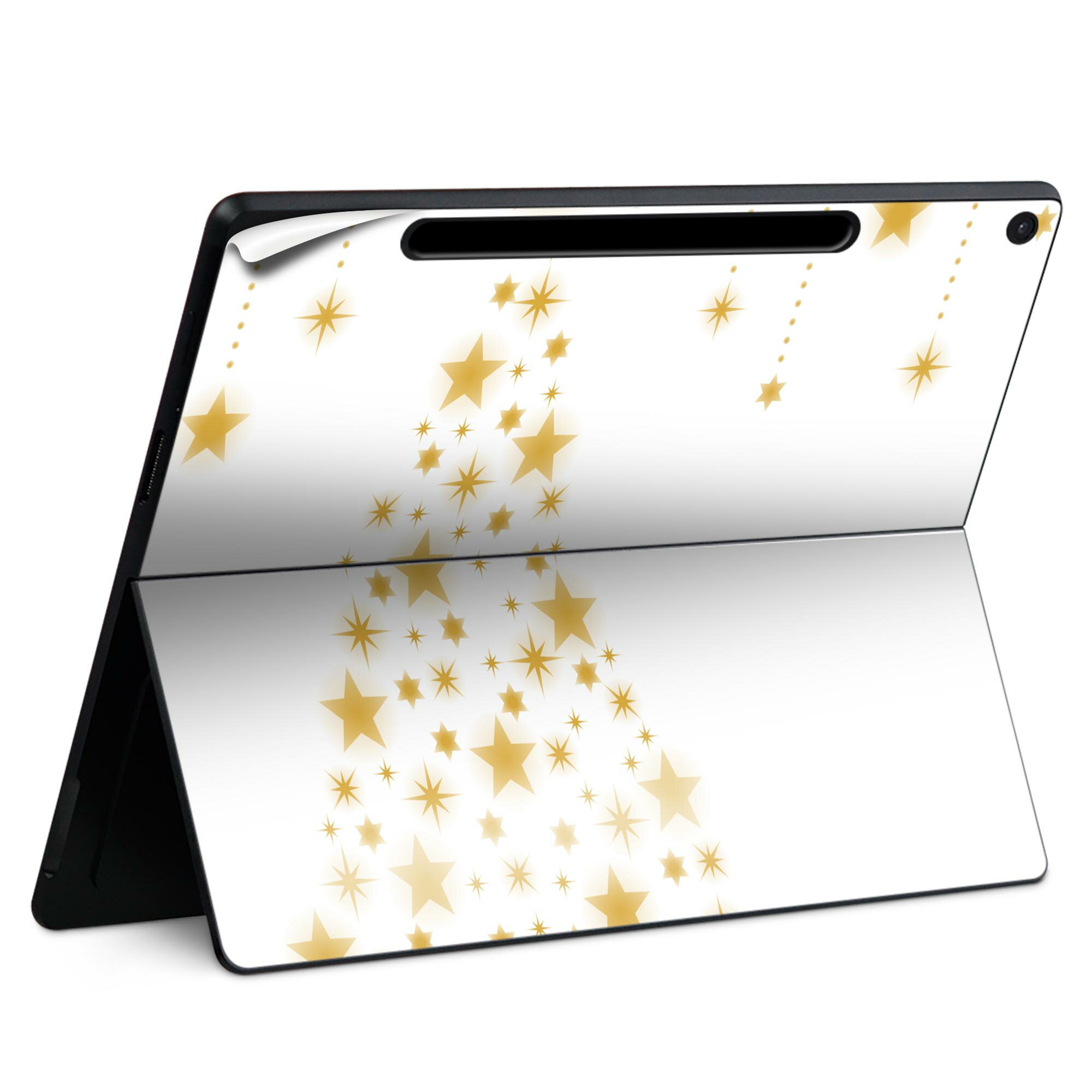 Surface Pro 12 インチ (2025) 用 スキンシール 全面スキンシール フル SurfacePro12 用 背面 底 ステ..