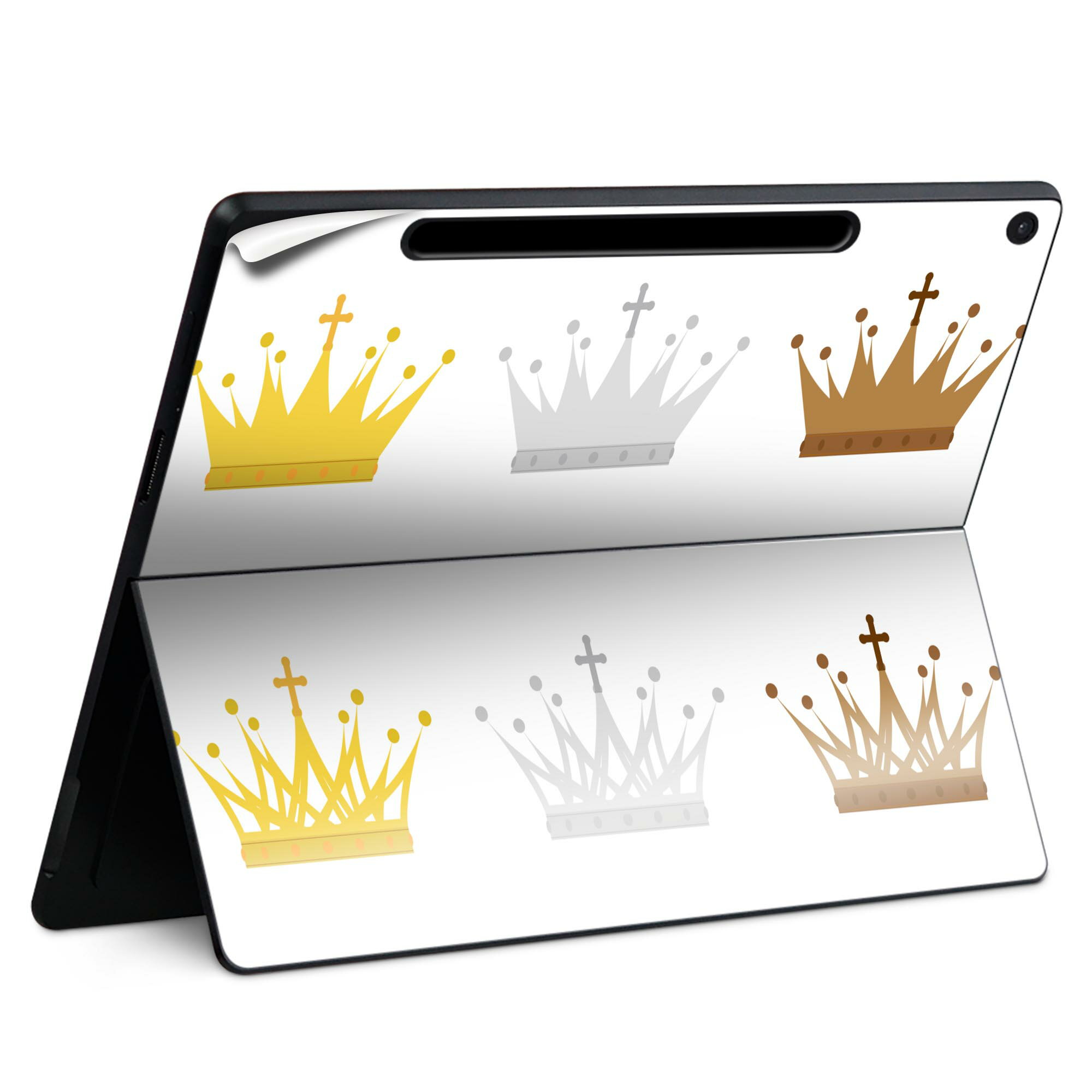 Surface Pro 12 インチ (2025) 用 スキンシール 全面スキンシール フル SurfacePro12 用 背面 底 ステ..